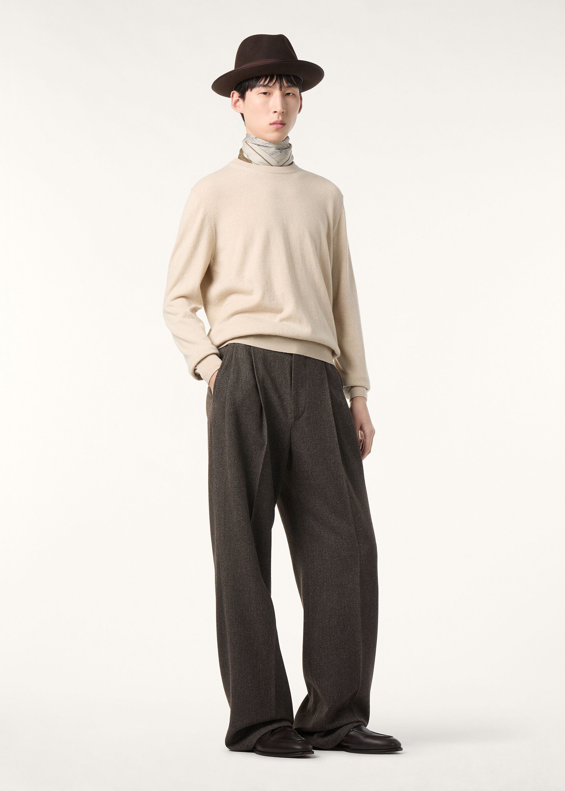 Classic Crewneck - Natural Melange