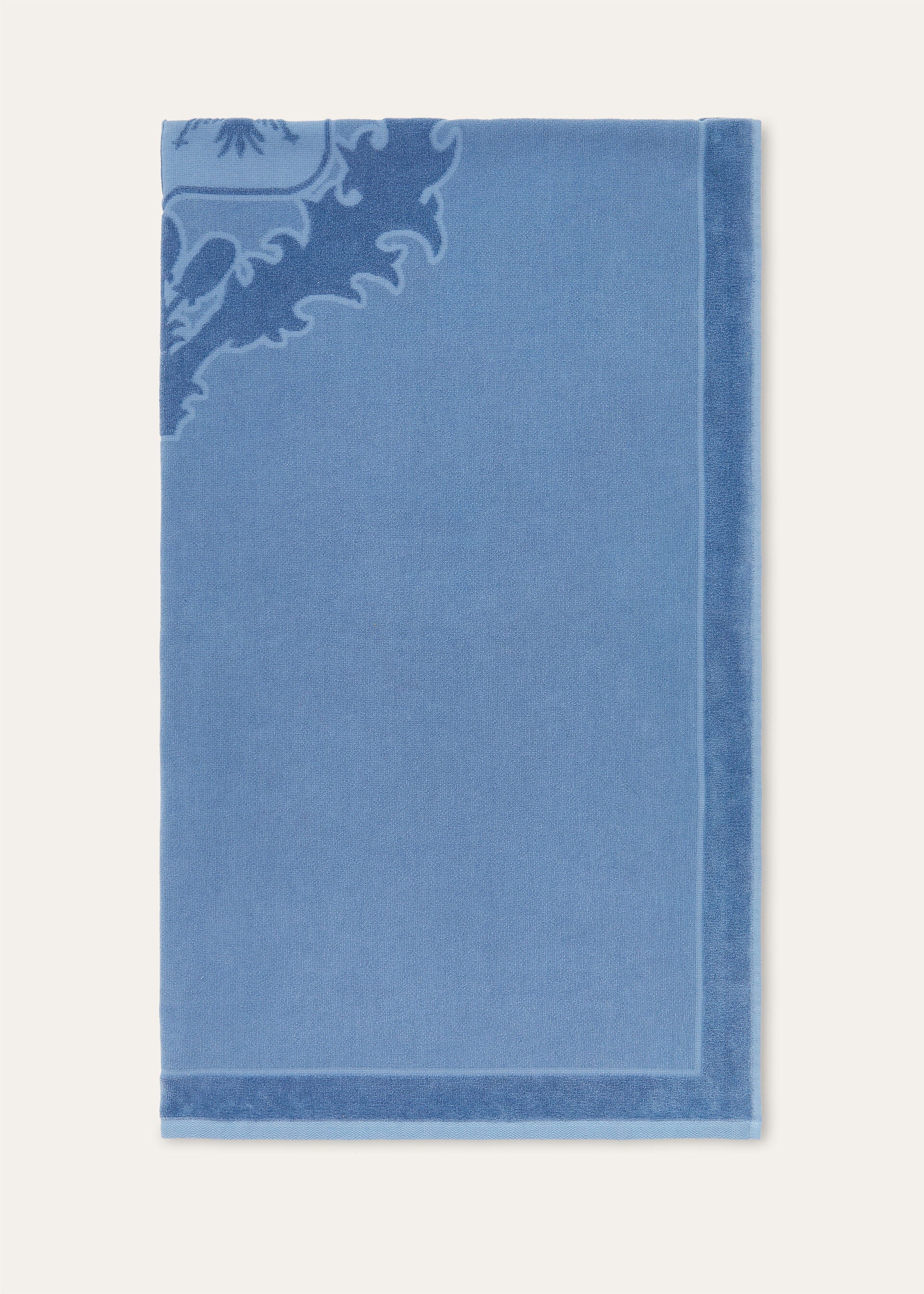 Crest Bath Towel - Deep Lagoon Water
