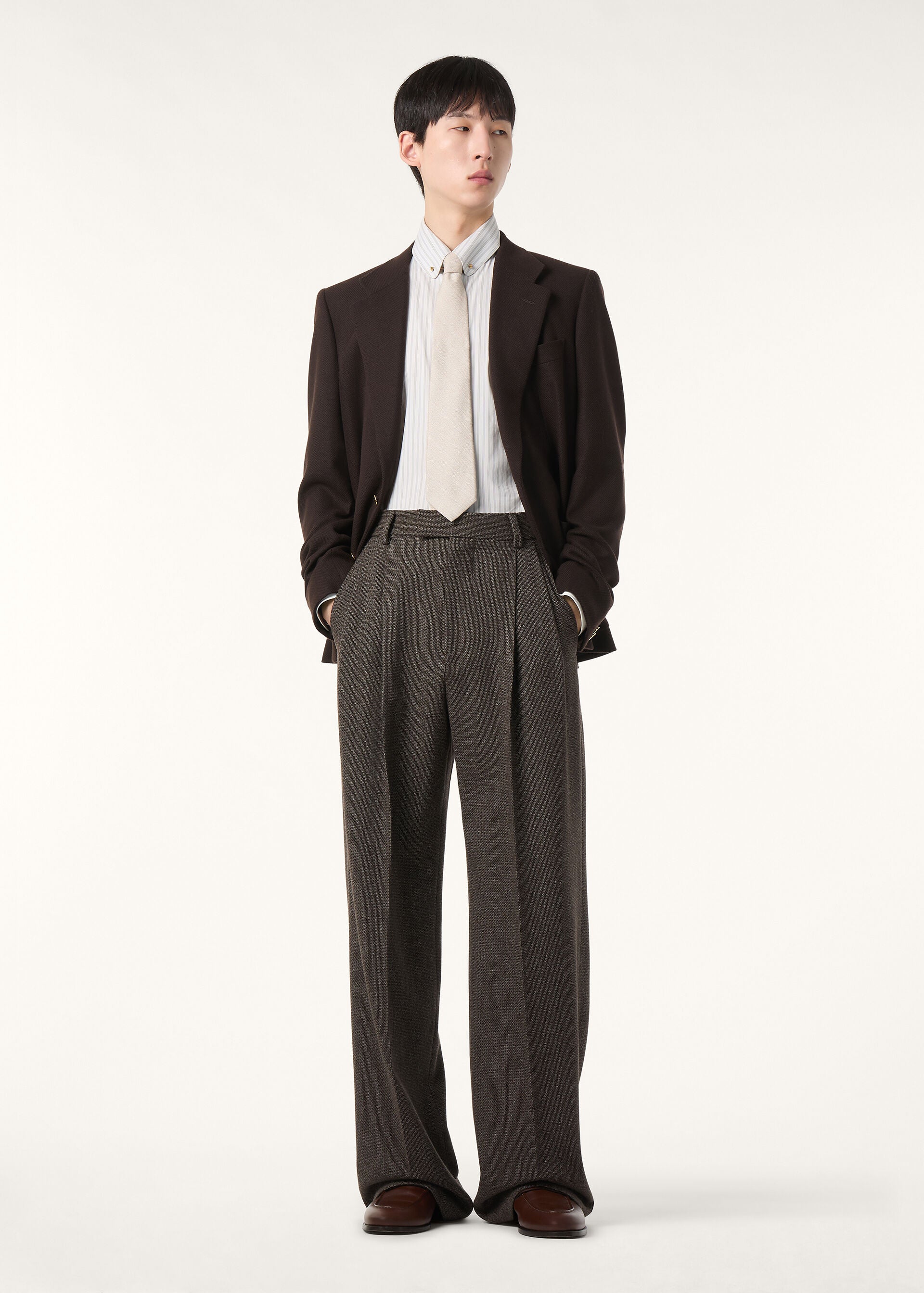 Elia Shirt - Grey Stripe