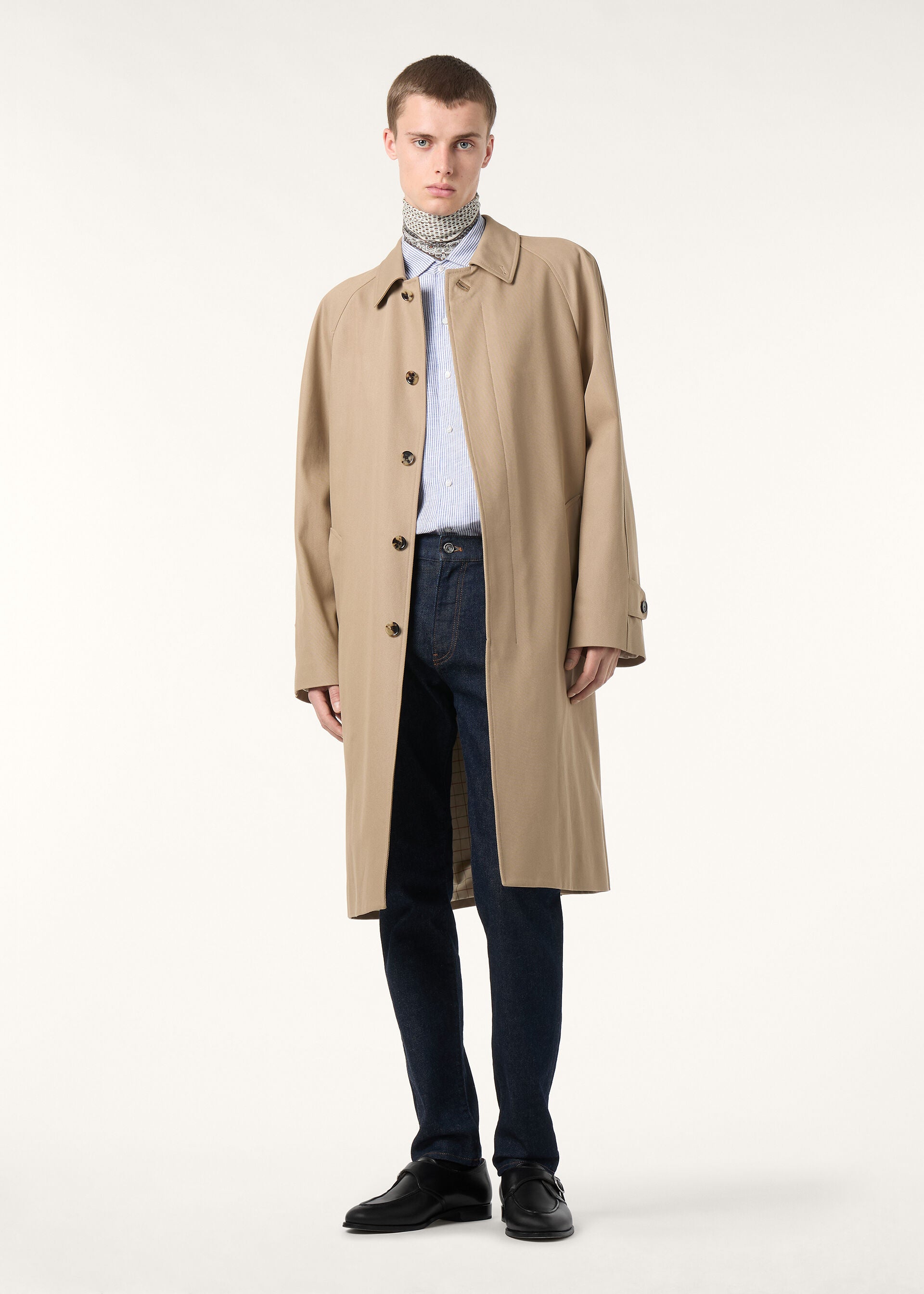 André Shirt - Blue Still Water Stripe