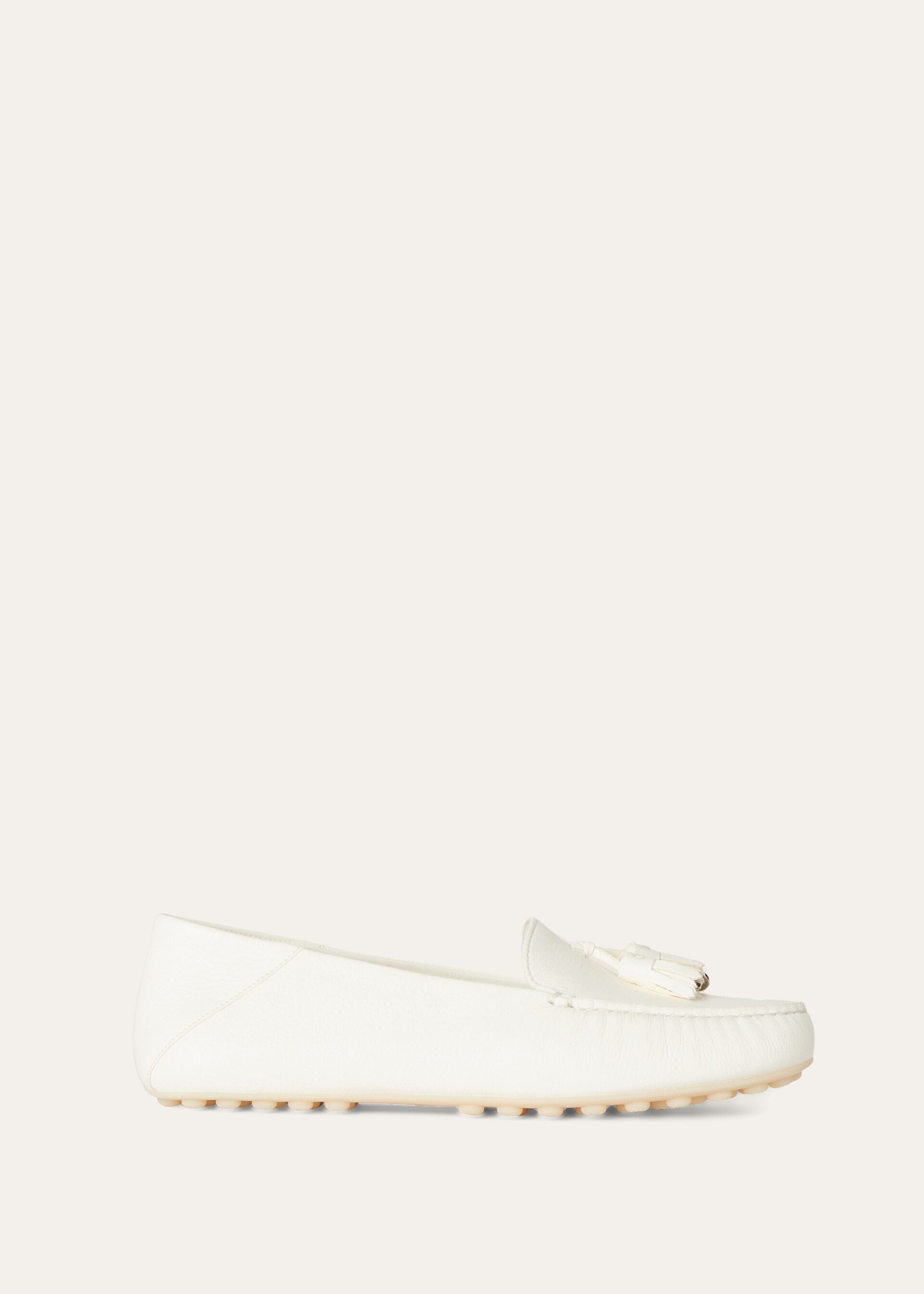 Dot Sole Walk Loafer - White
