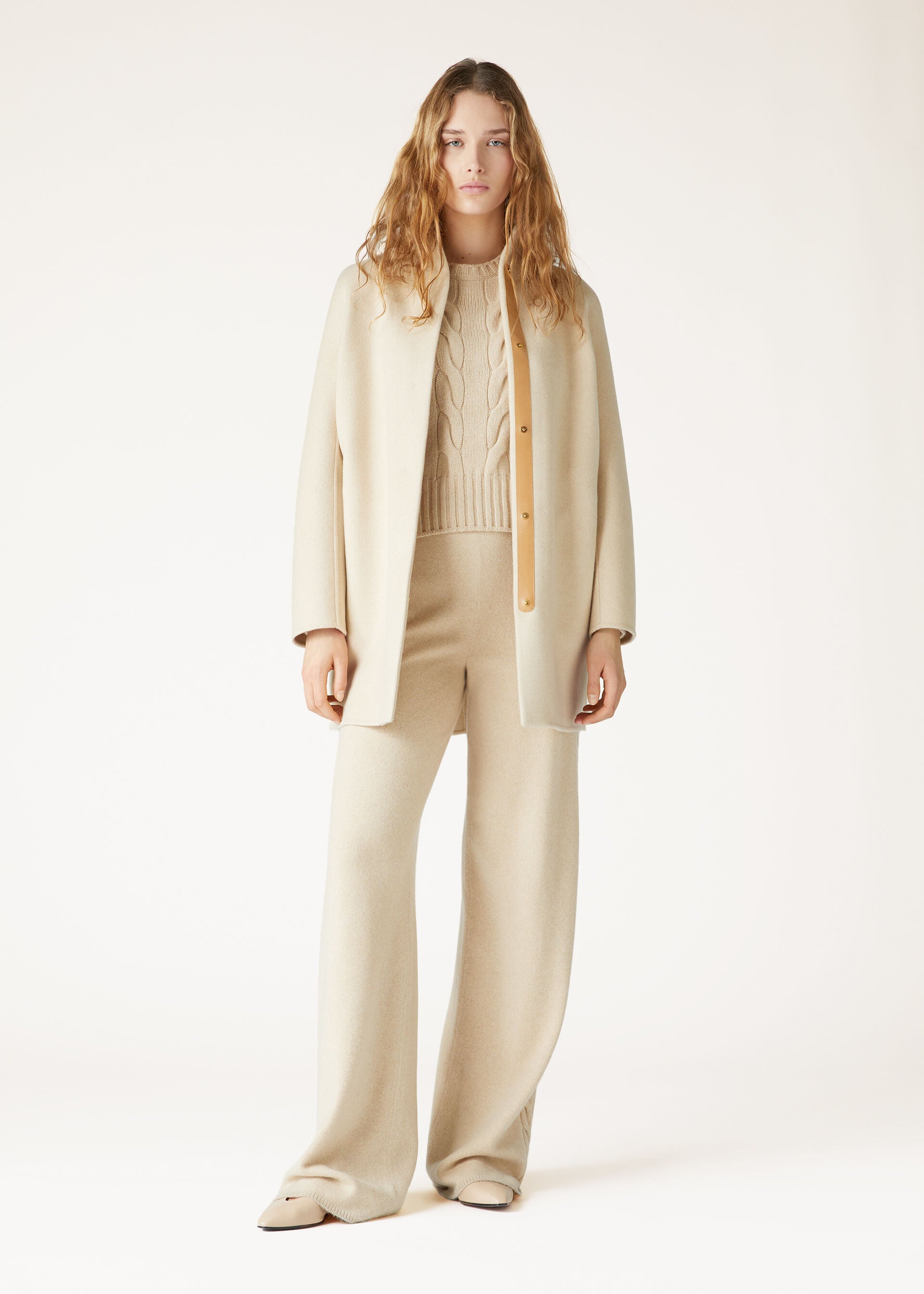 Napier Pants - Creamy Cashmere Melange