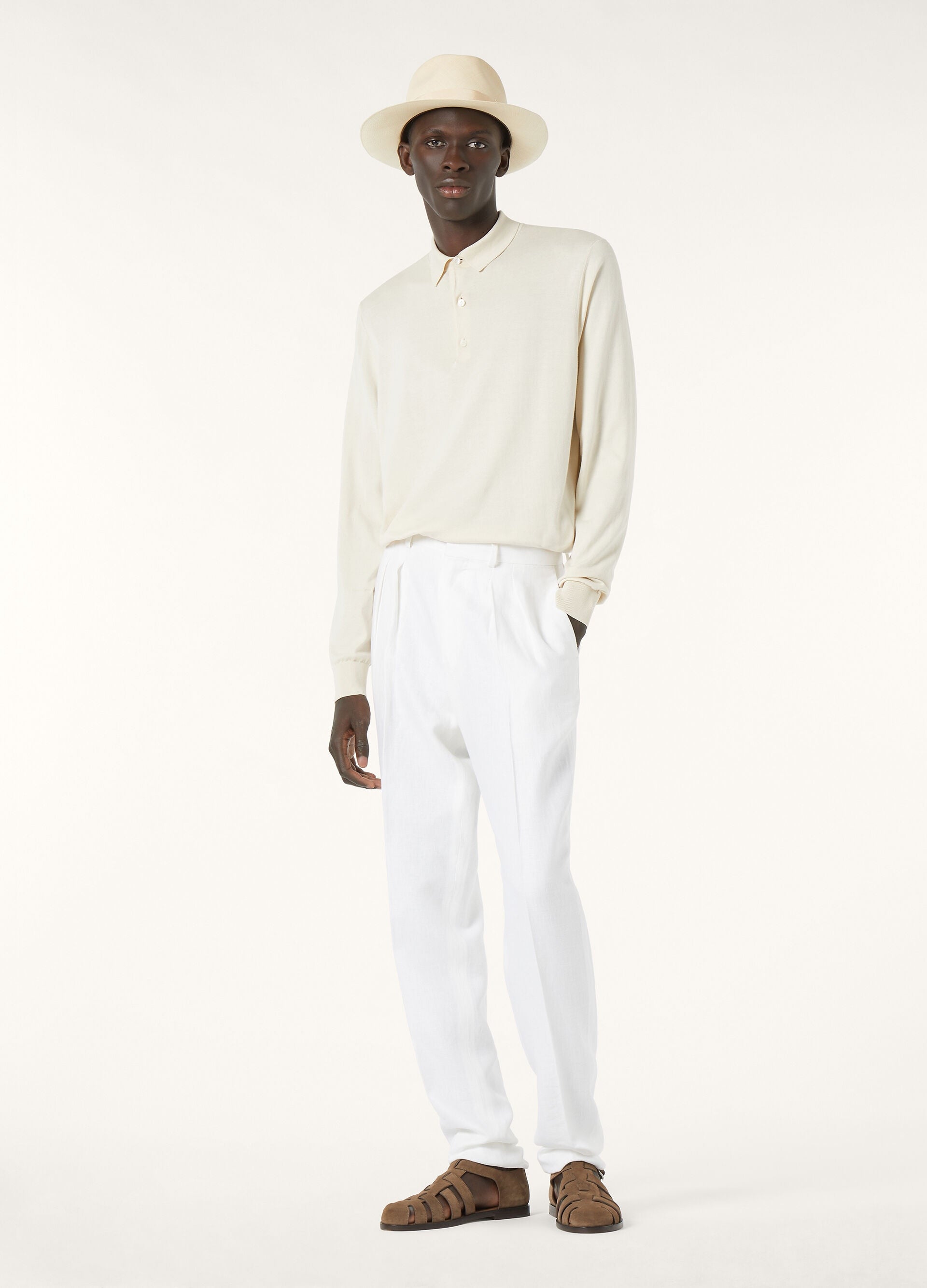Polo Shirt - Winter Sand