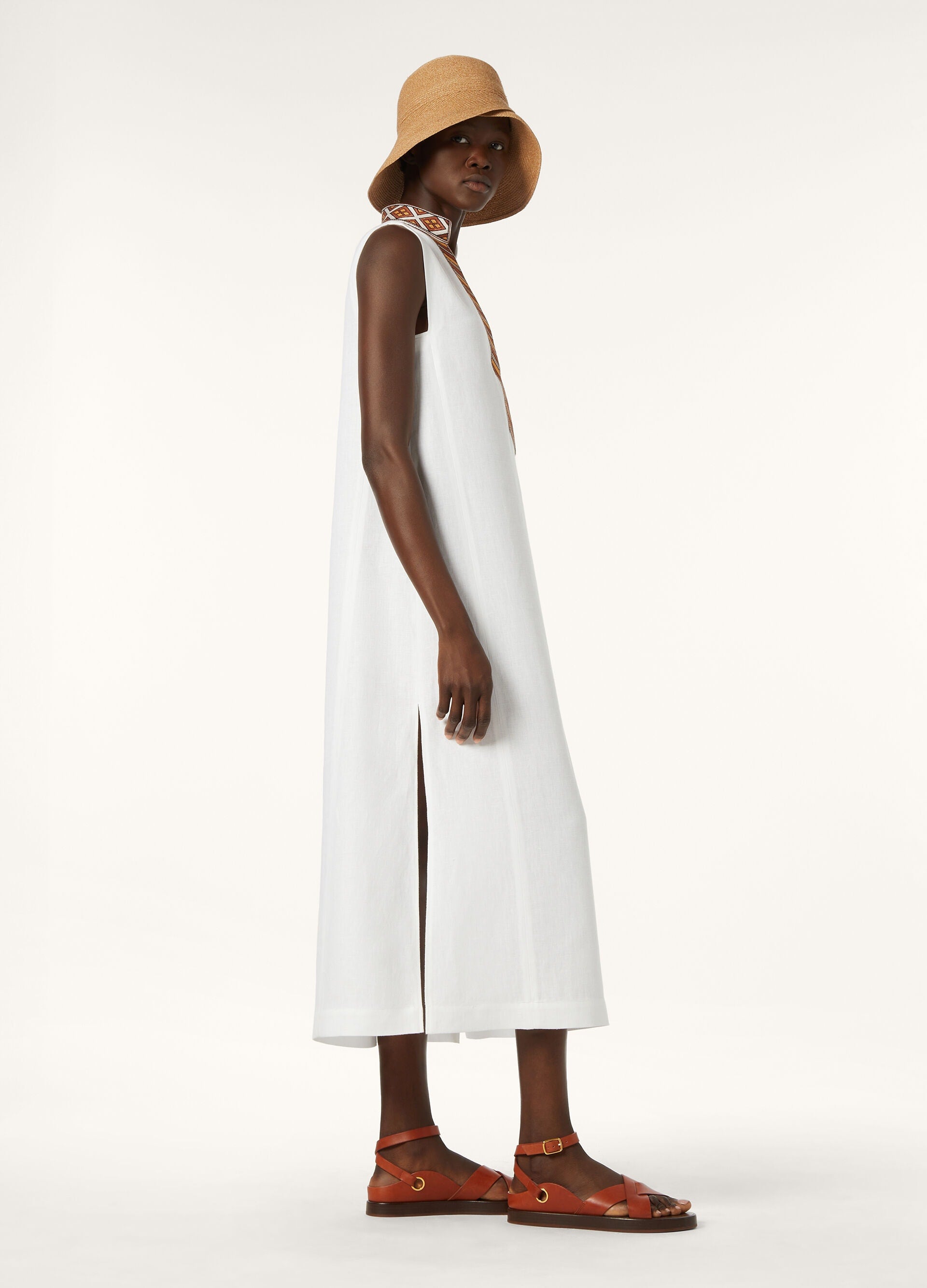 Abril Dress - White