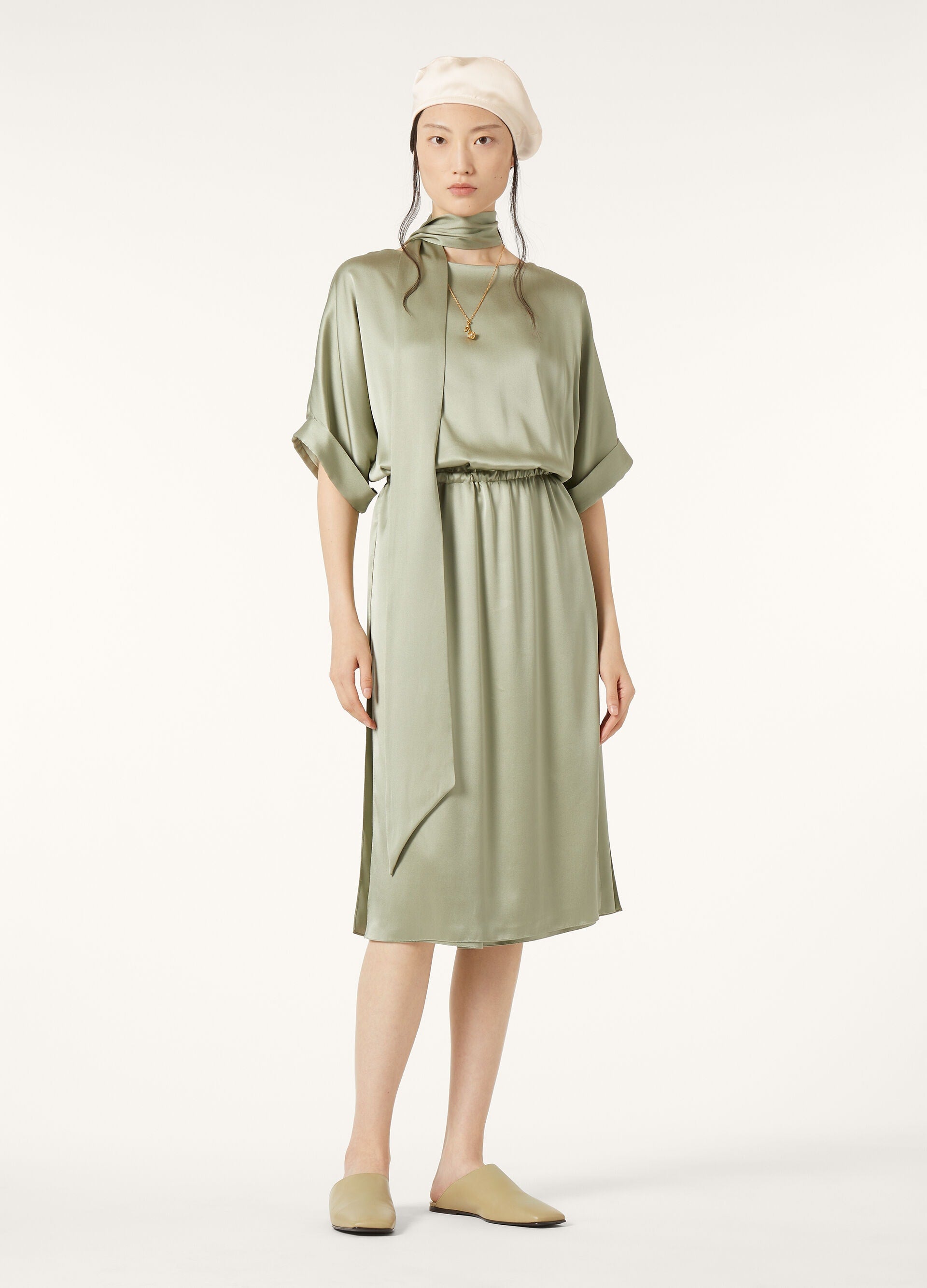Caren Dress - Green Fluorite