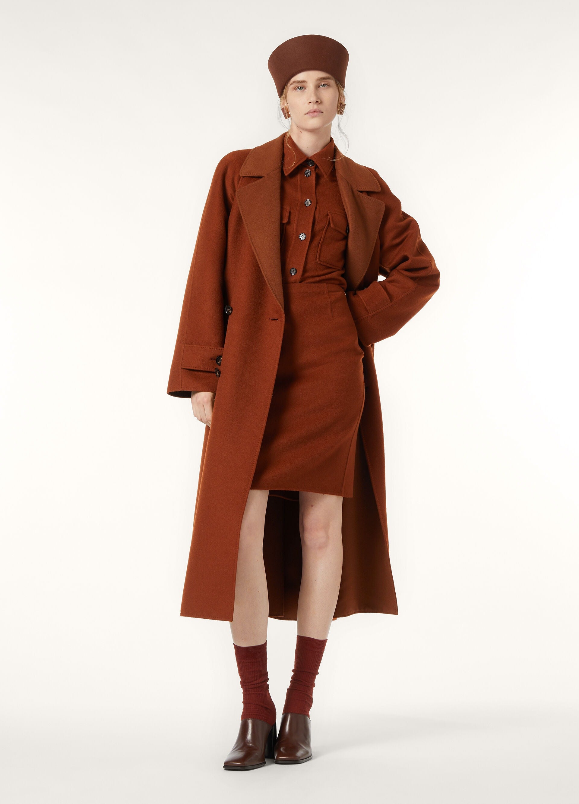 Vivian Skirt - Sanguine Pencil