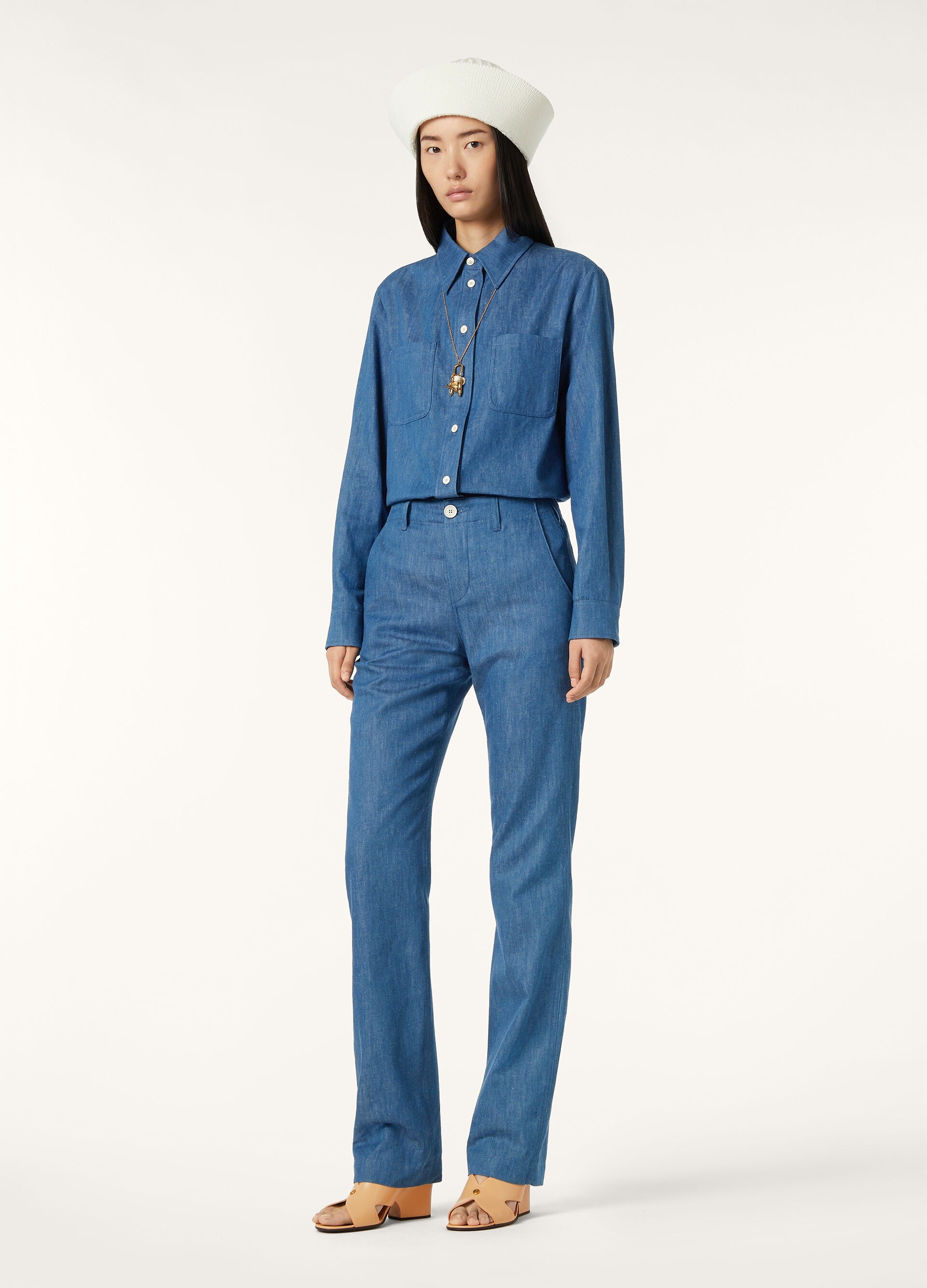 Edda Shirt - Sapphire Dream