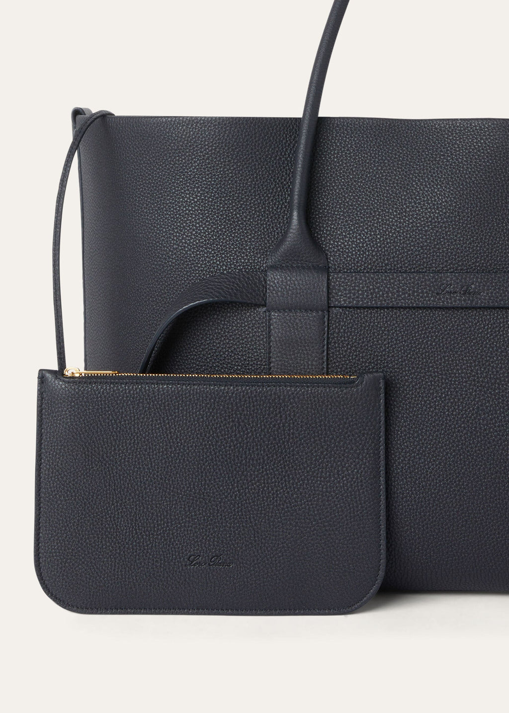 Large Ghiera Shopper - Blue Navy/Sun Gold
