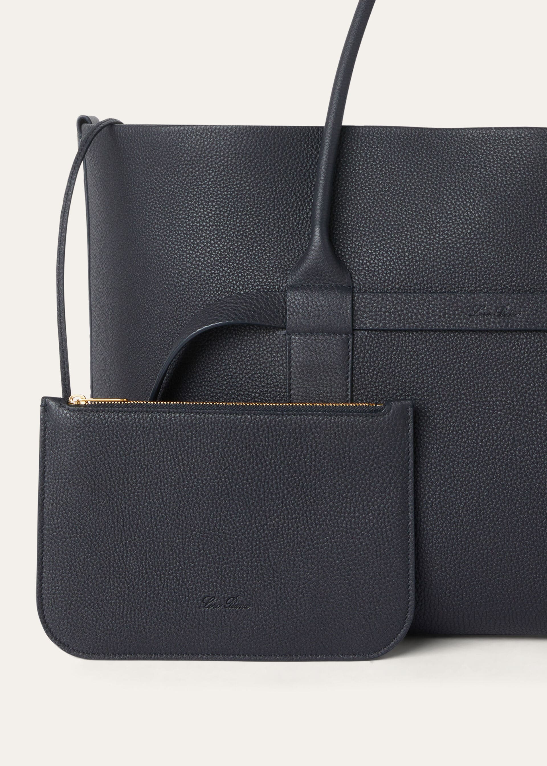 Large Ghiera Shopper - Blue Navy/Sun Gold