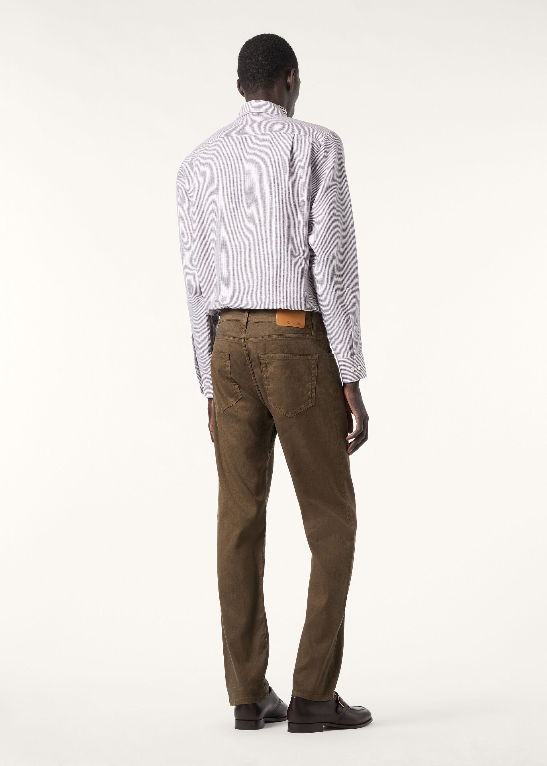 André Shirt - Ebony Stripe