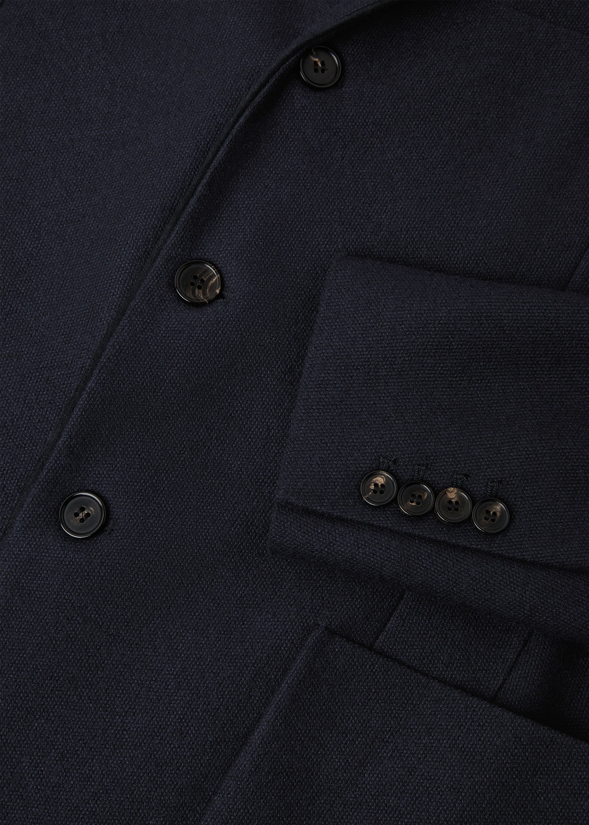 Sweater Jacket - Navy Blue