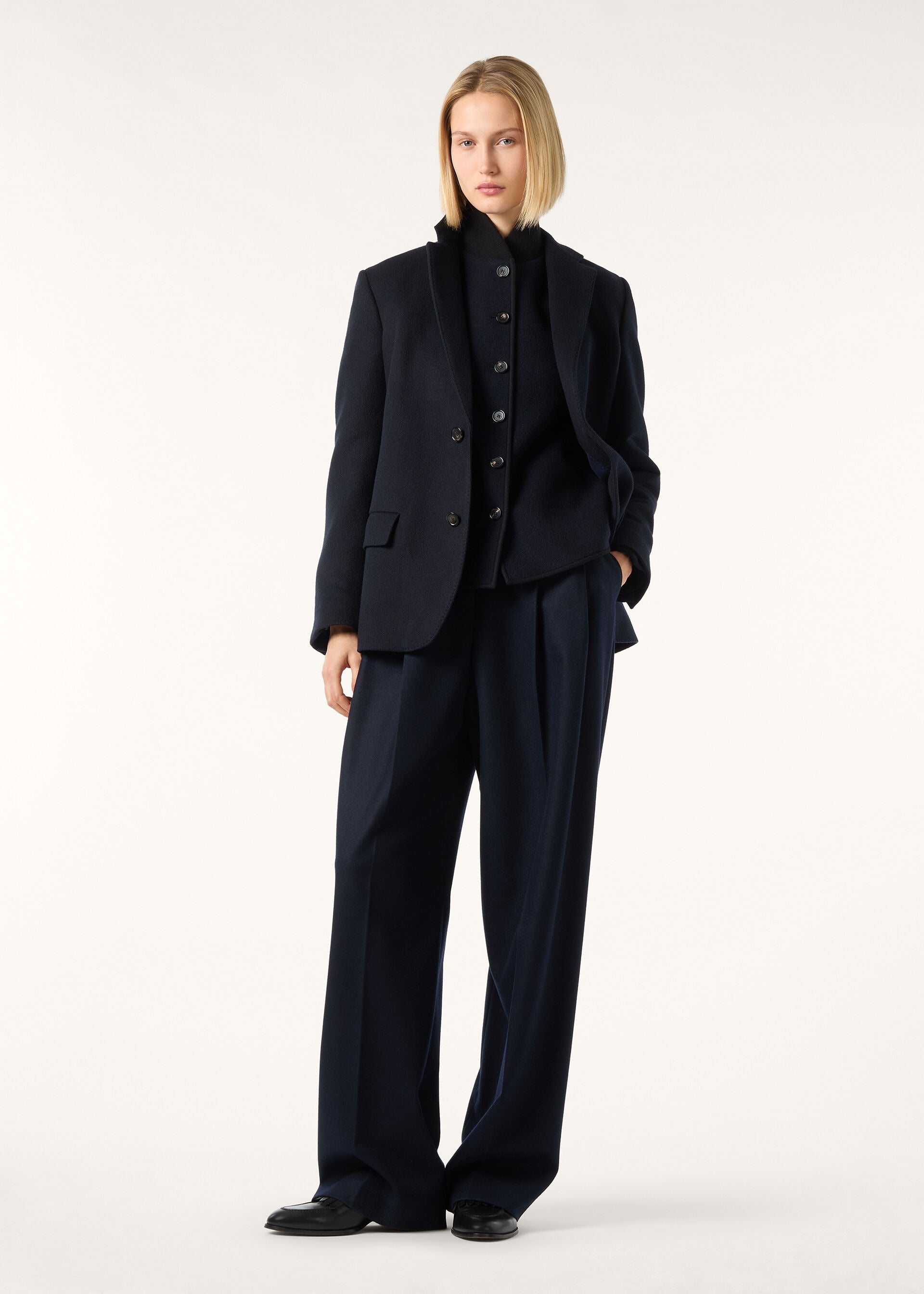 Tracie Jacket - Navy Blue