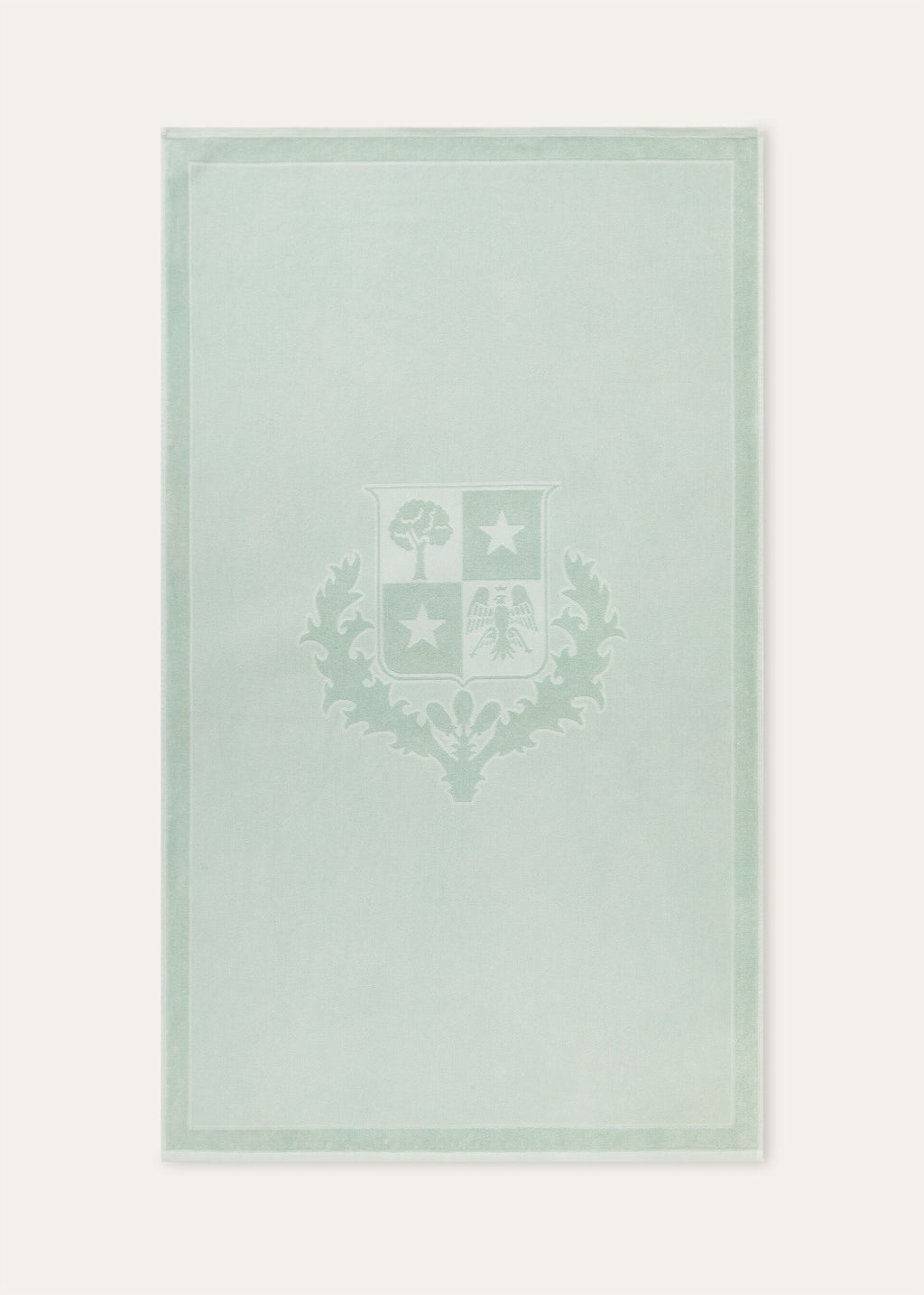 Crest Bath Towel - Pale Mint