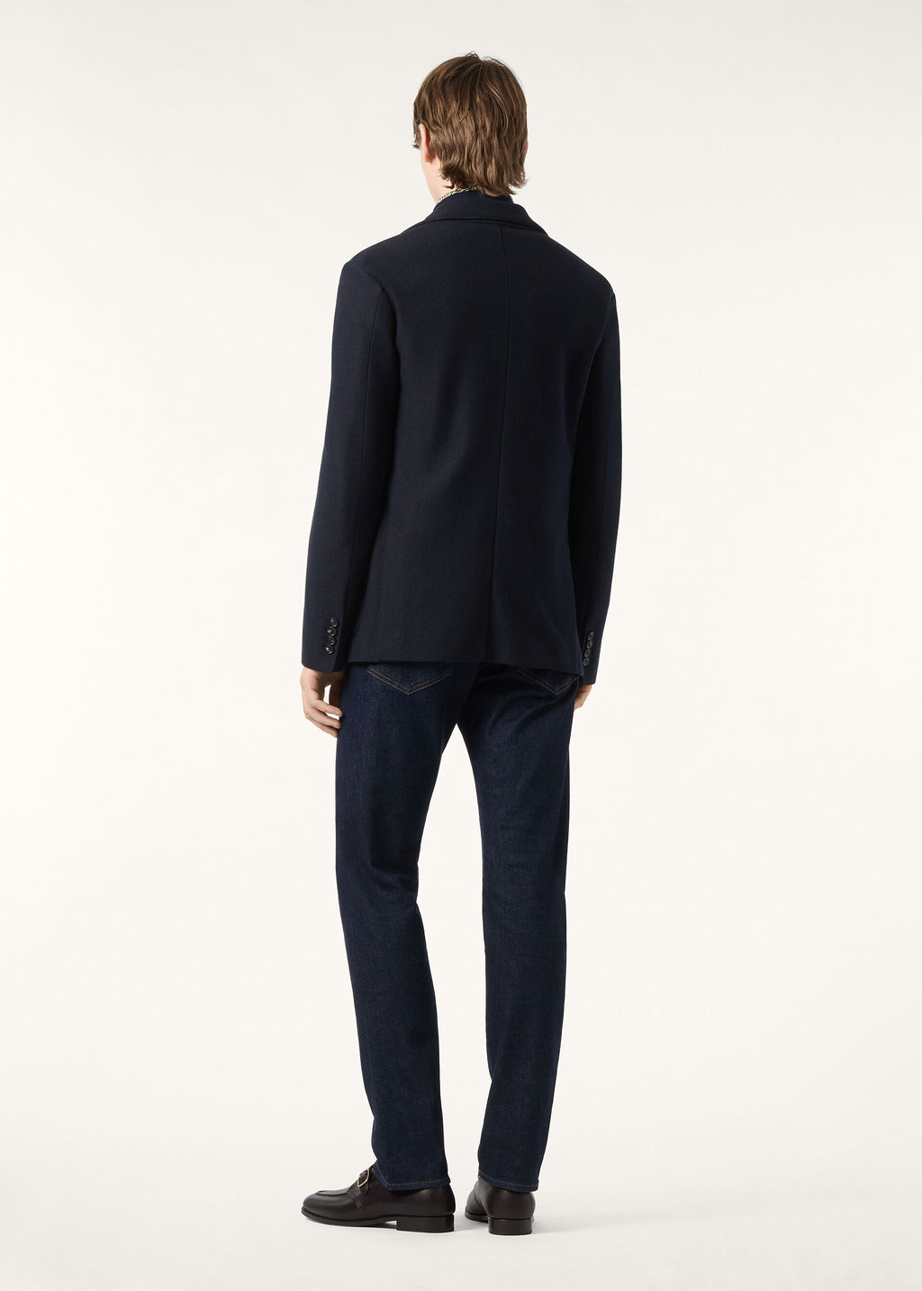Sweater Jacket - Navy Blue