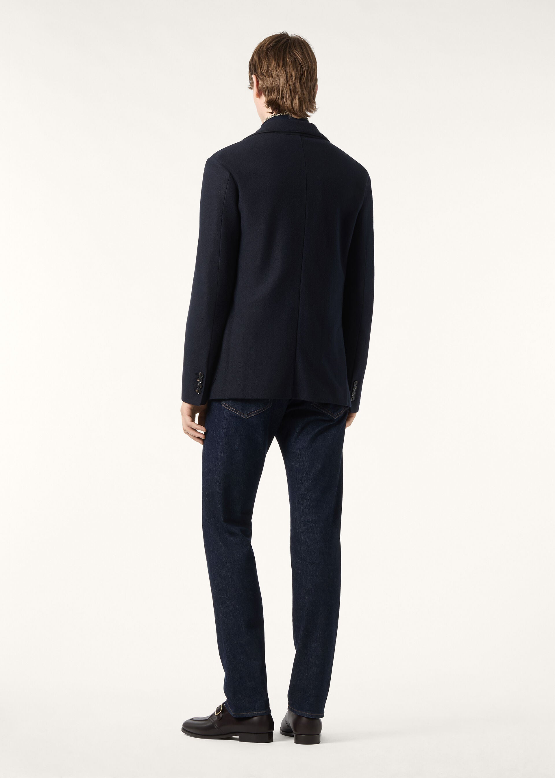 Sweater Jacket - Navy Blue