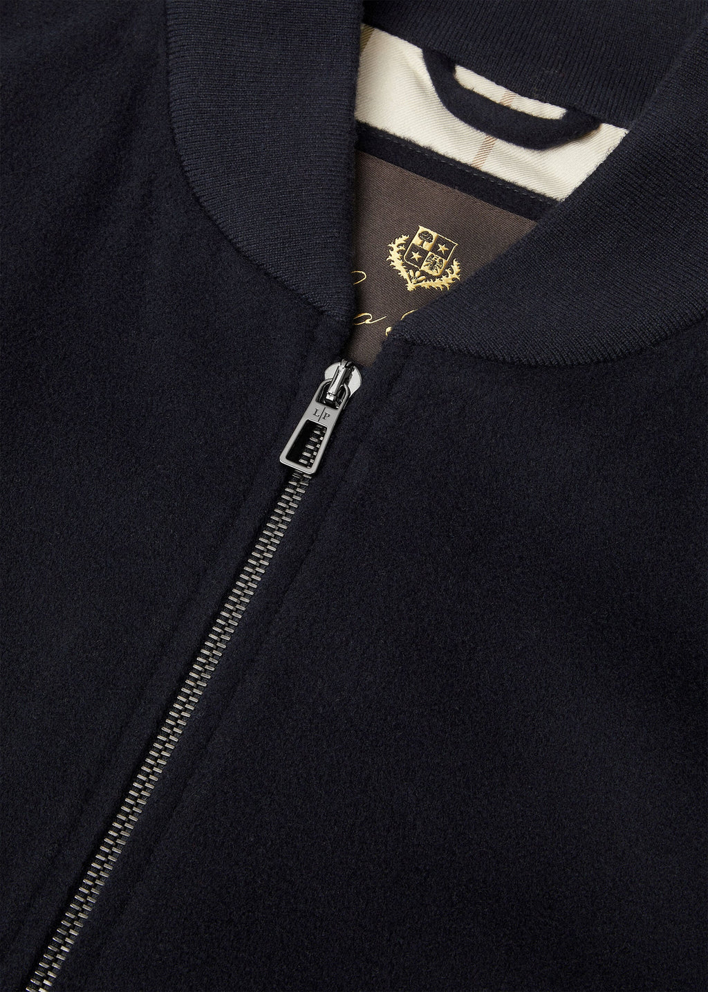 Ivy Bomber Jacket - Navy Blue
