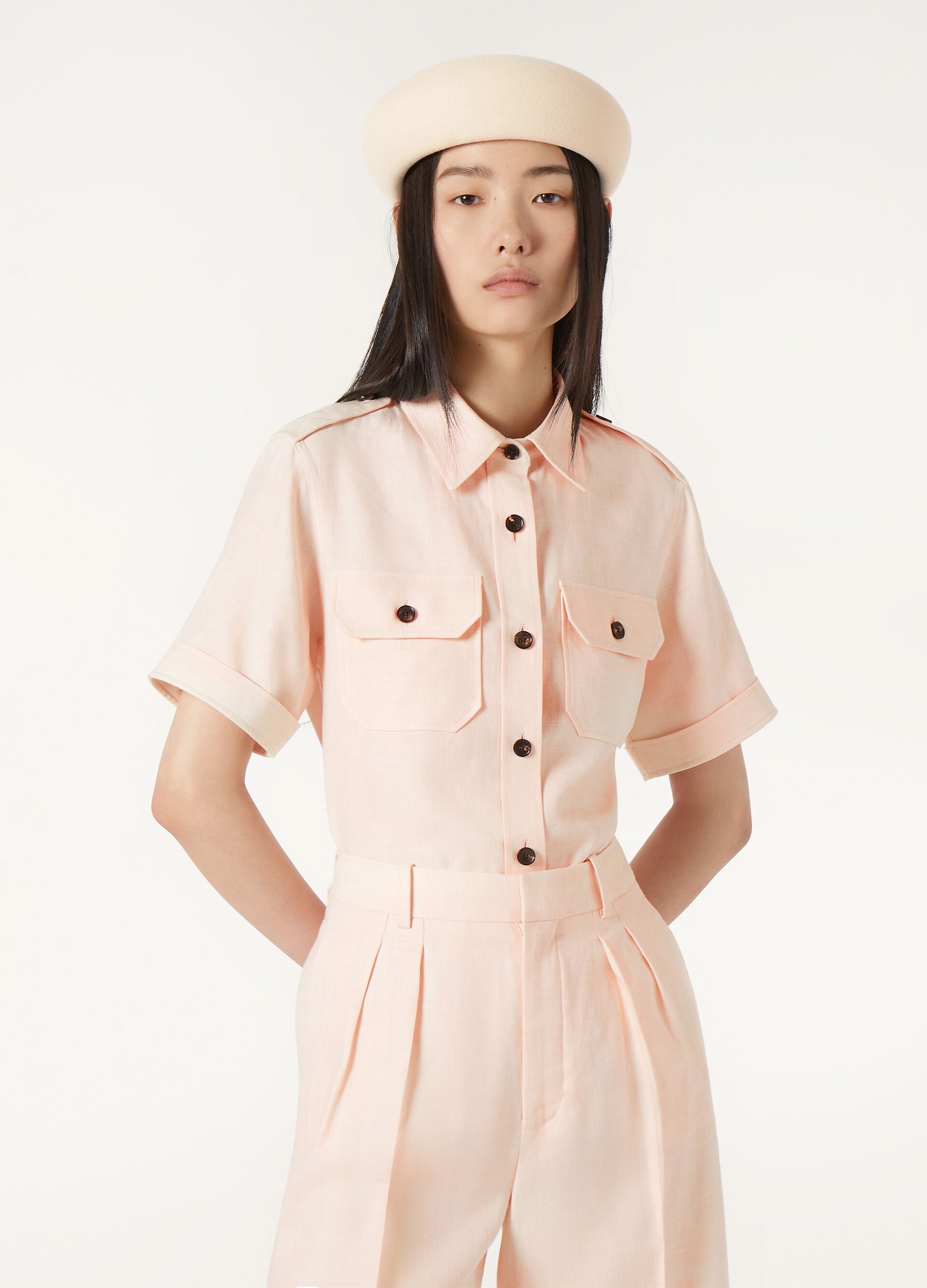 Annalisa Shirt - Fluffy Pink
