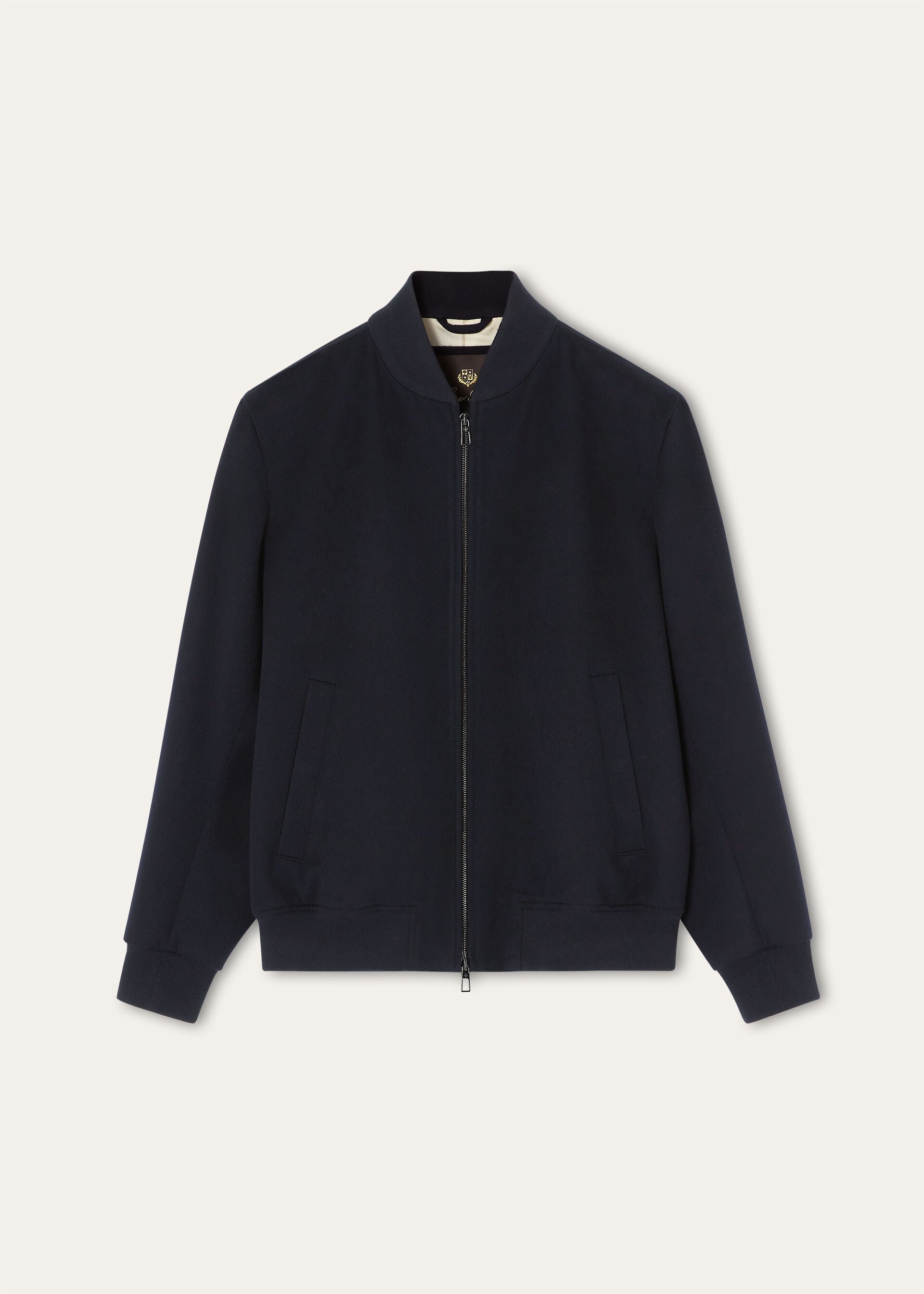 Ivy Bomber Jacket - Navy Blue