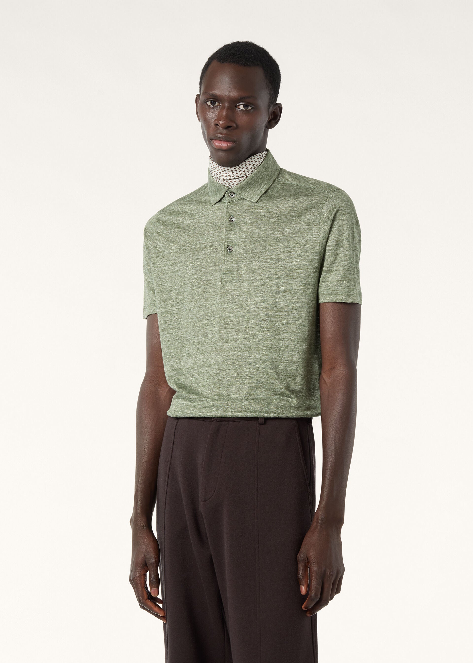 Polo Shirt - Snowy Spruce Melange