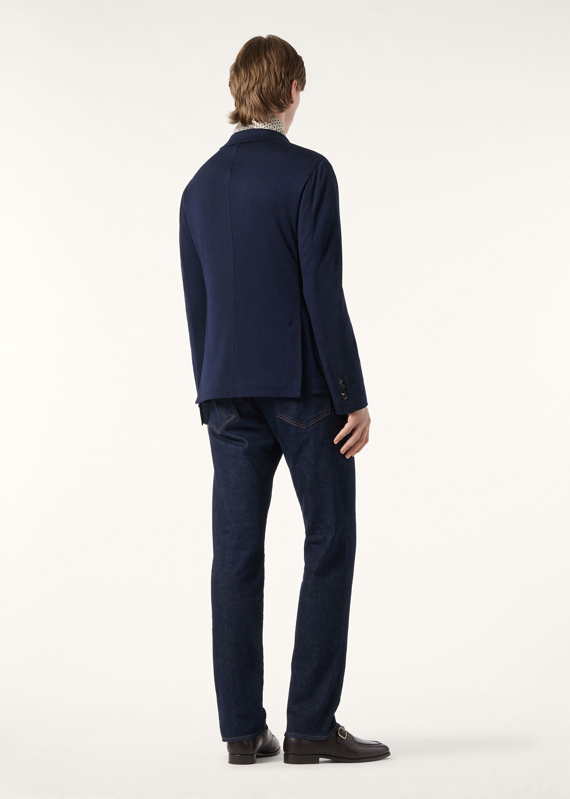 Sweater Jacket - Ombre Blue