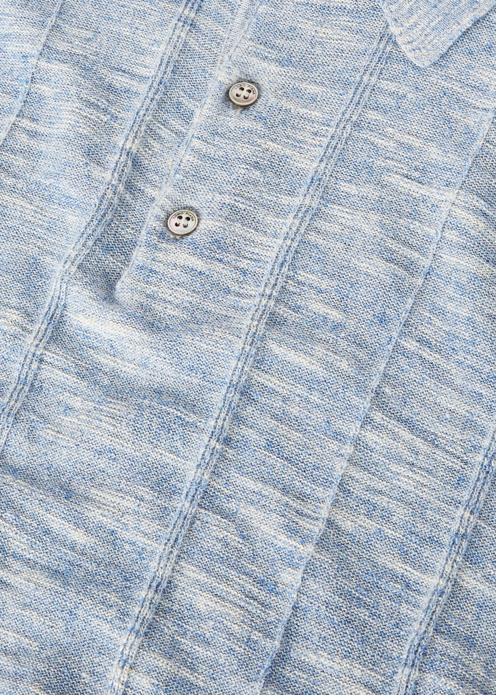 Tori Polo Shirt - Brushed Sky