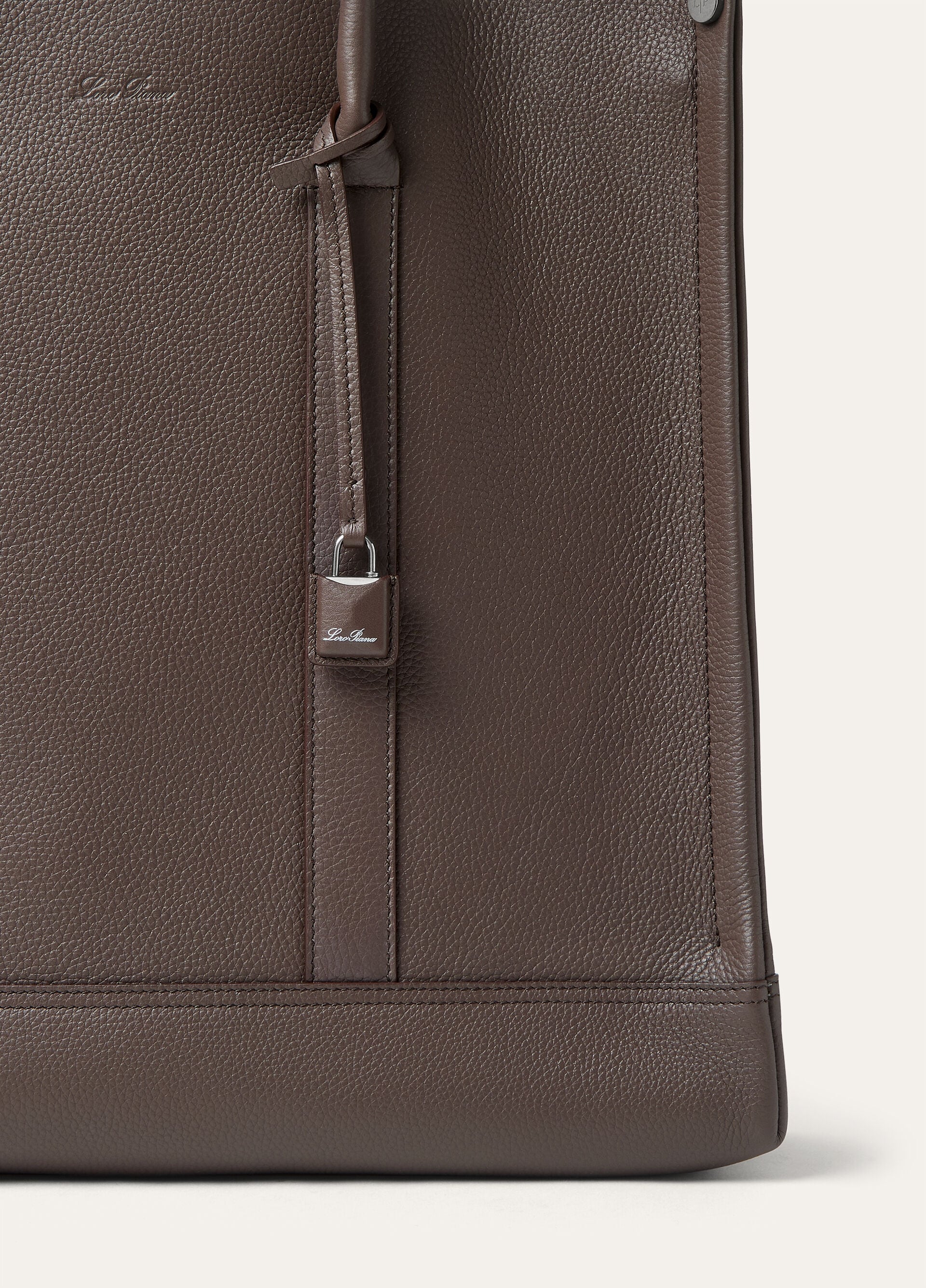 Small Beam tote - Dark Chocolate Licorice/Onyx