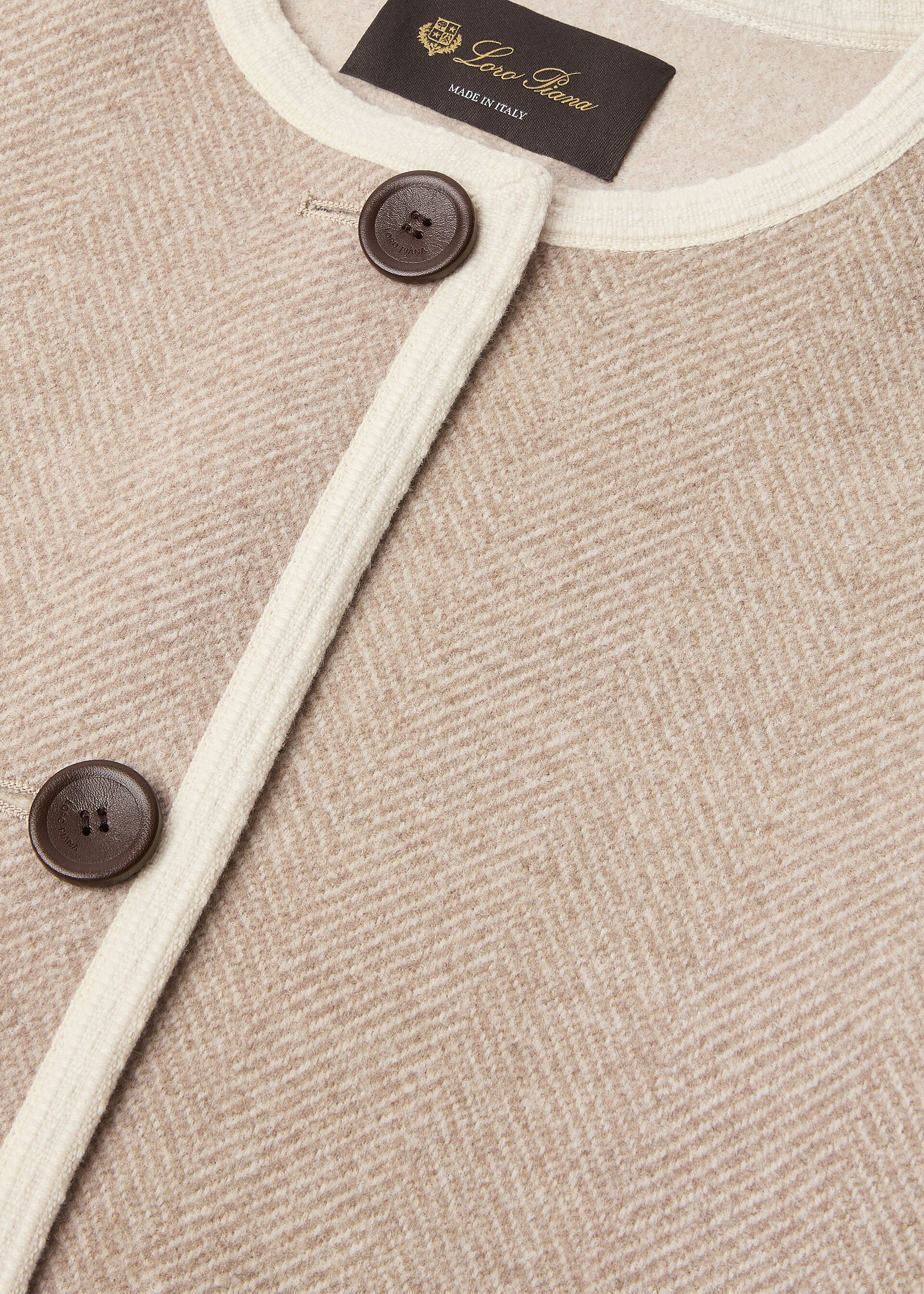 Brock Coat - Nude Beige/Linen