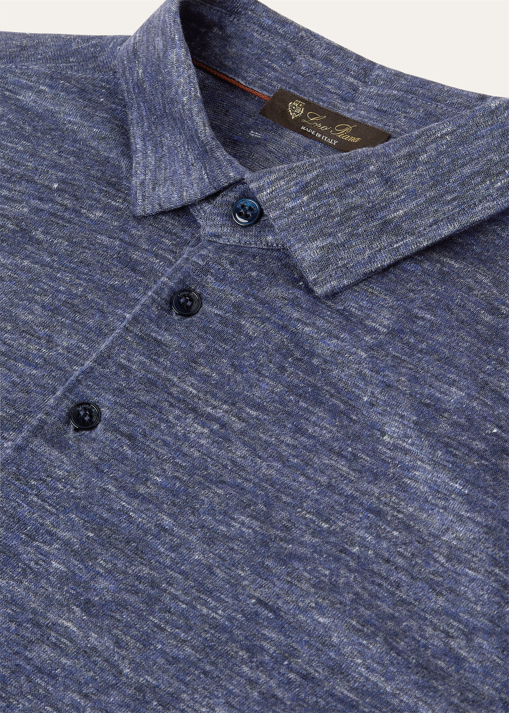Gargano Polo Shirt - Wild Blue Melange