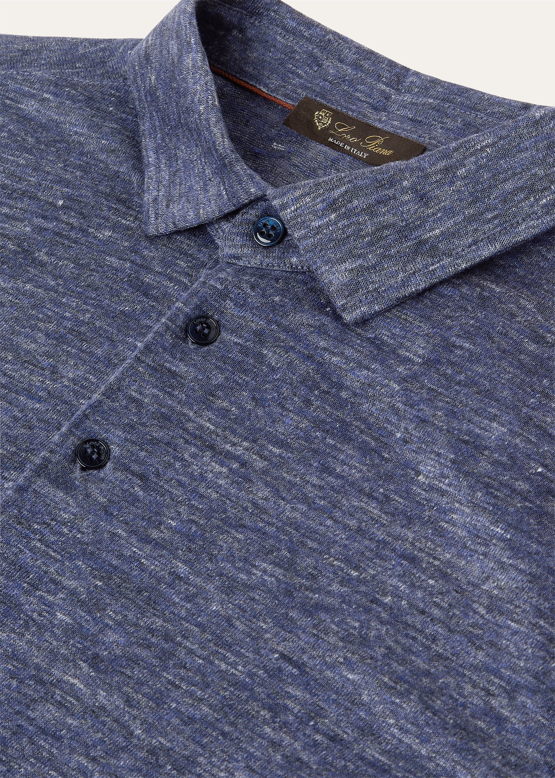 Gargano Polo Shirt - Wild Blue Melange