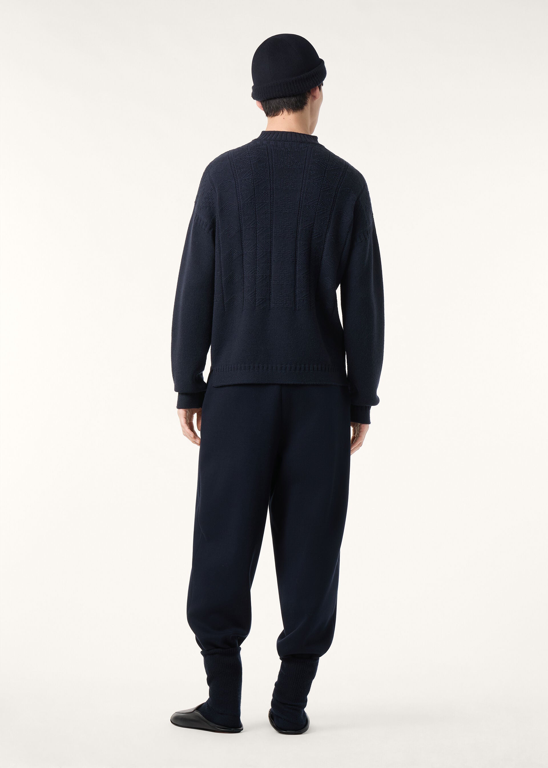 Tyne Sweater - Navy Blue