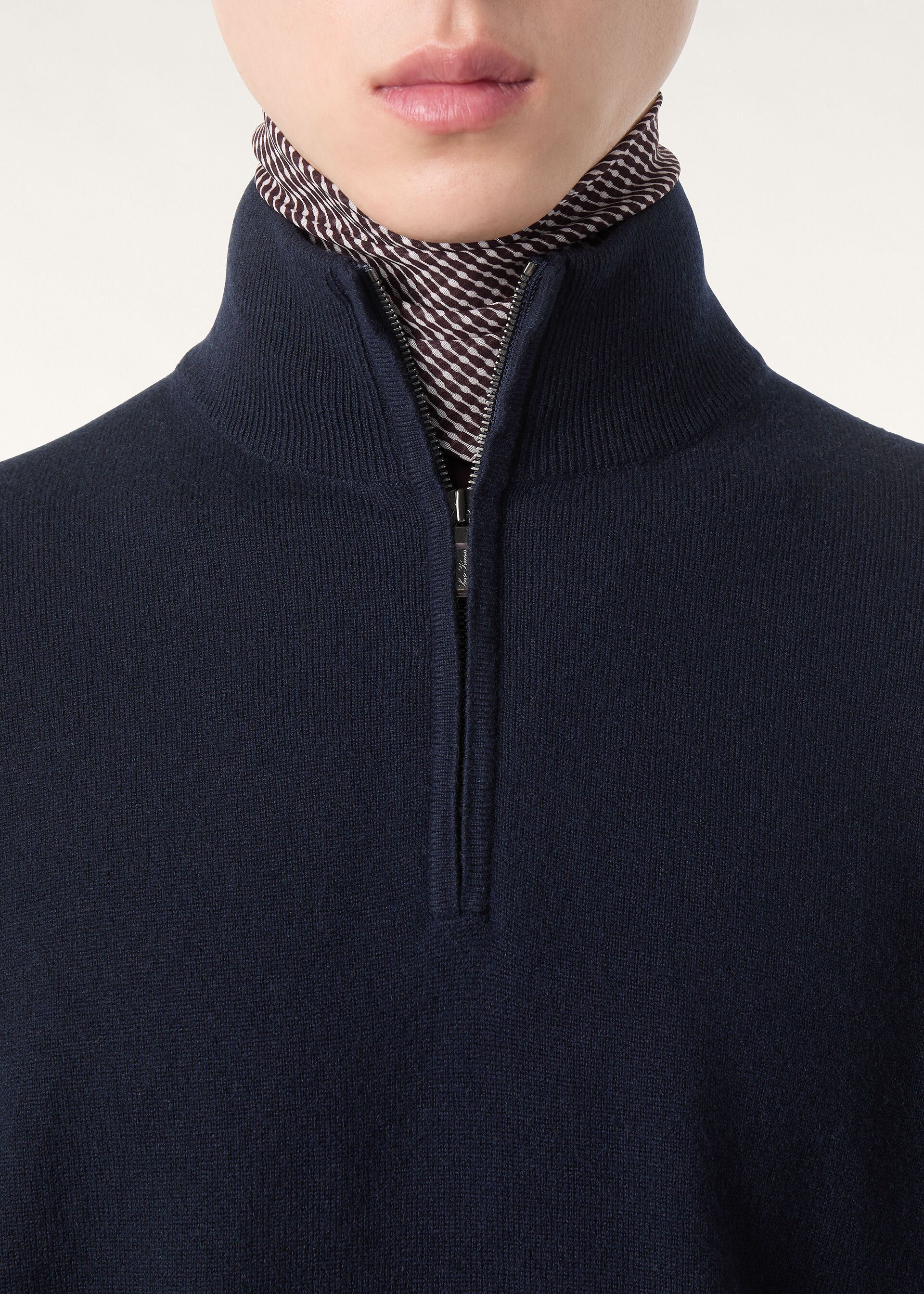Classic Half-Zip - Navy Blue