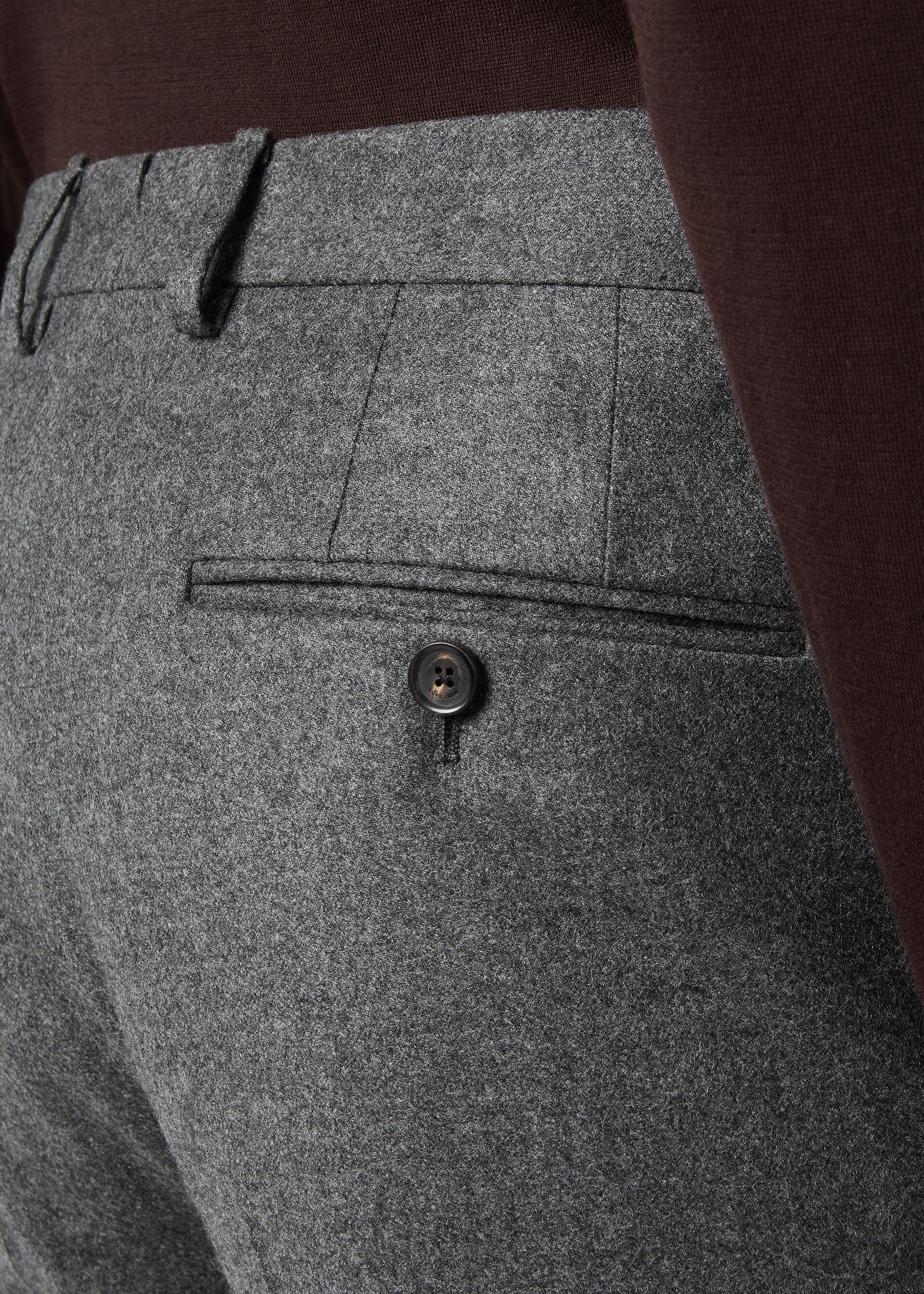 Carlo Pants - London Smoke Melange