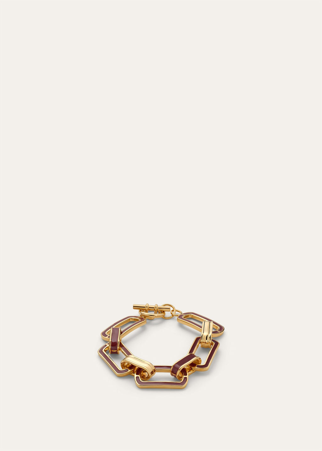 Link Chain Bracelet - Sun Gold/Deep Kummel