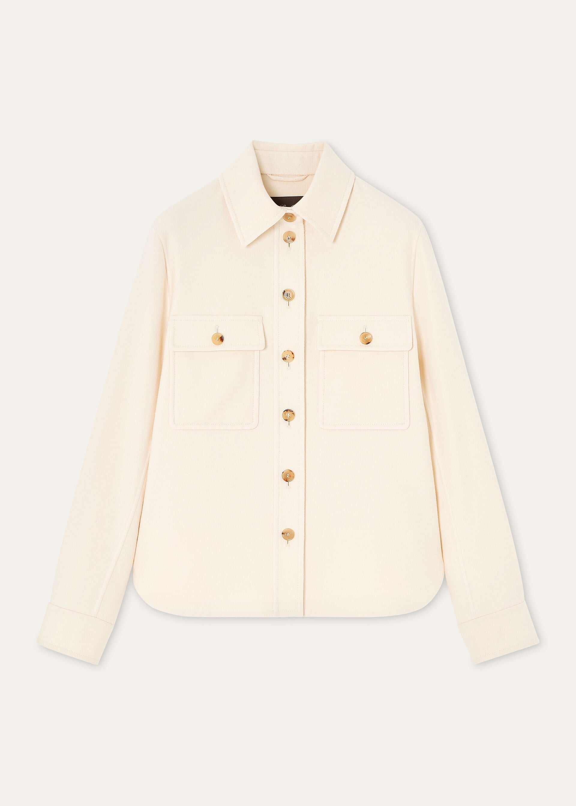 Yannis Overshirt - Nut Milk