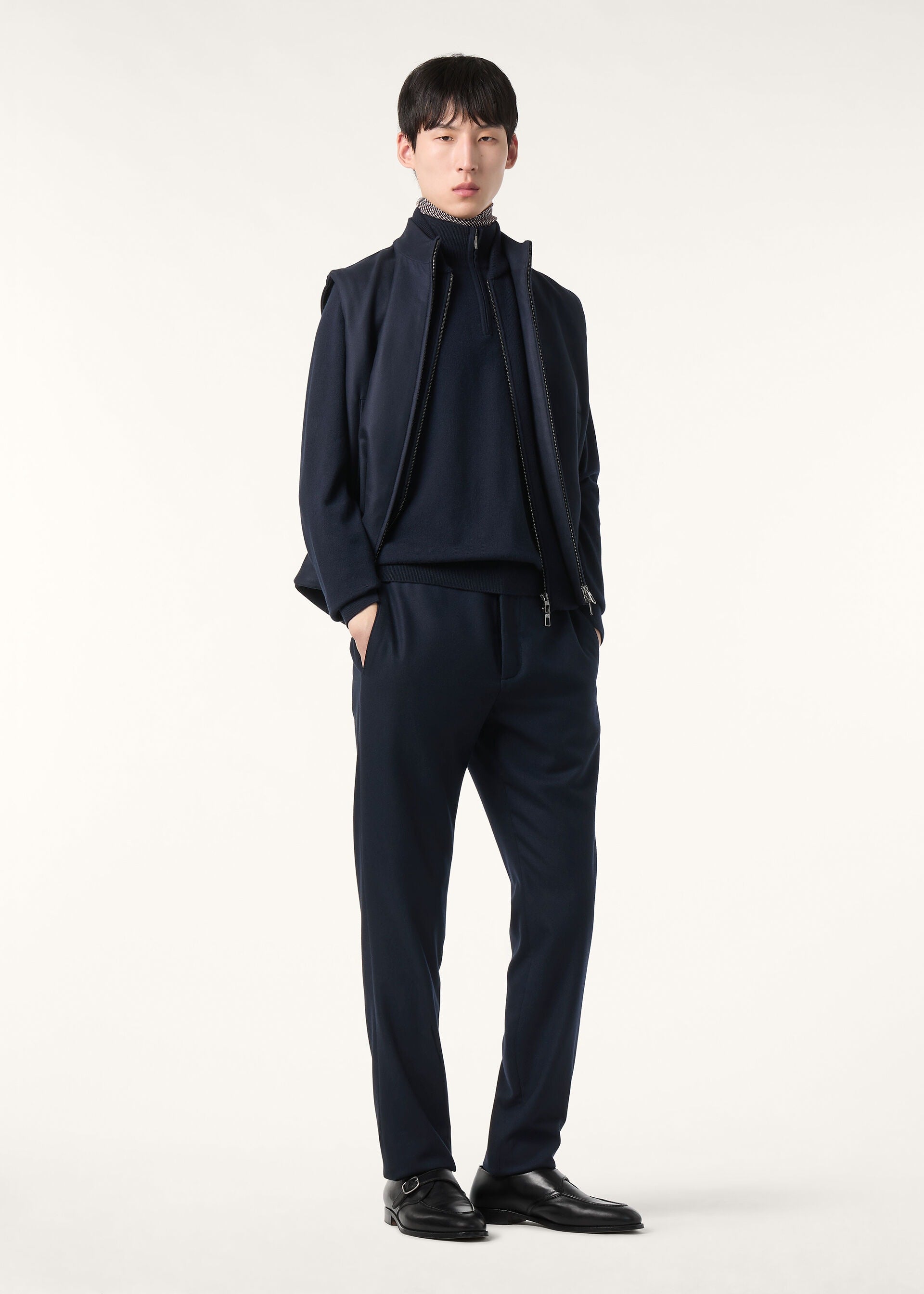 Classic Half-Zip - Navy Blue