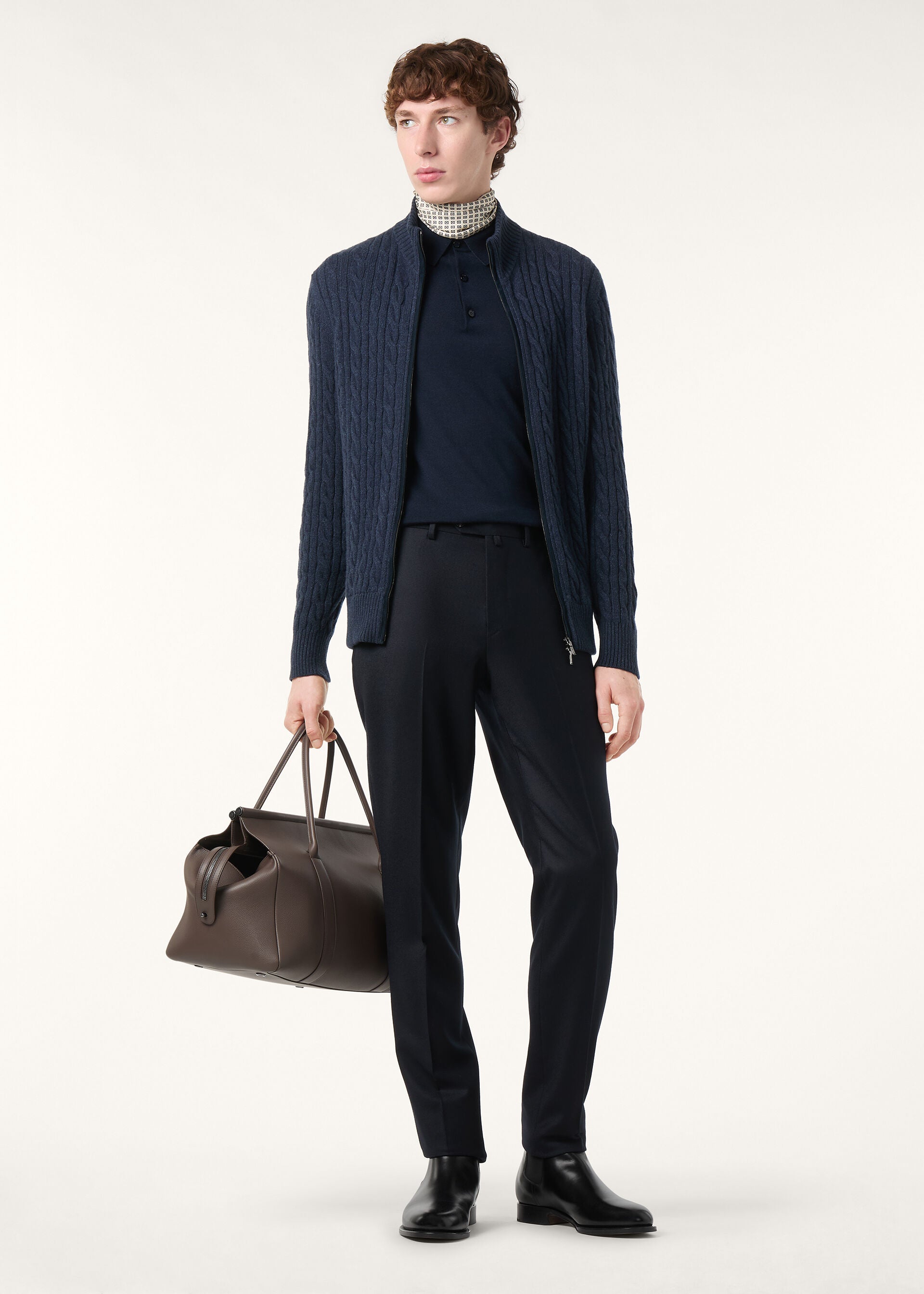 Carlo Pants - Royal Blue Melange