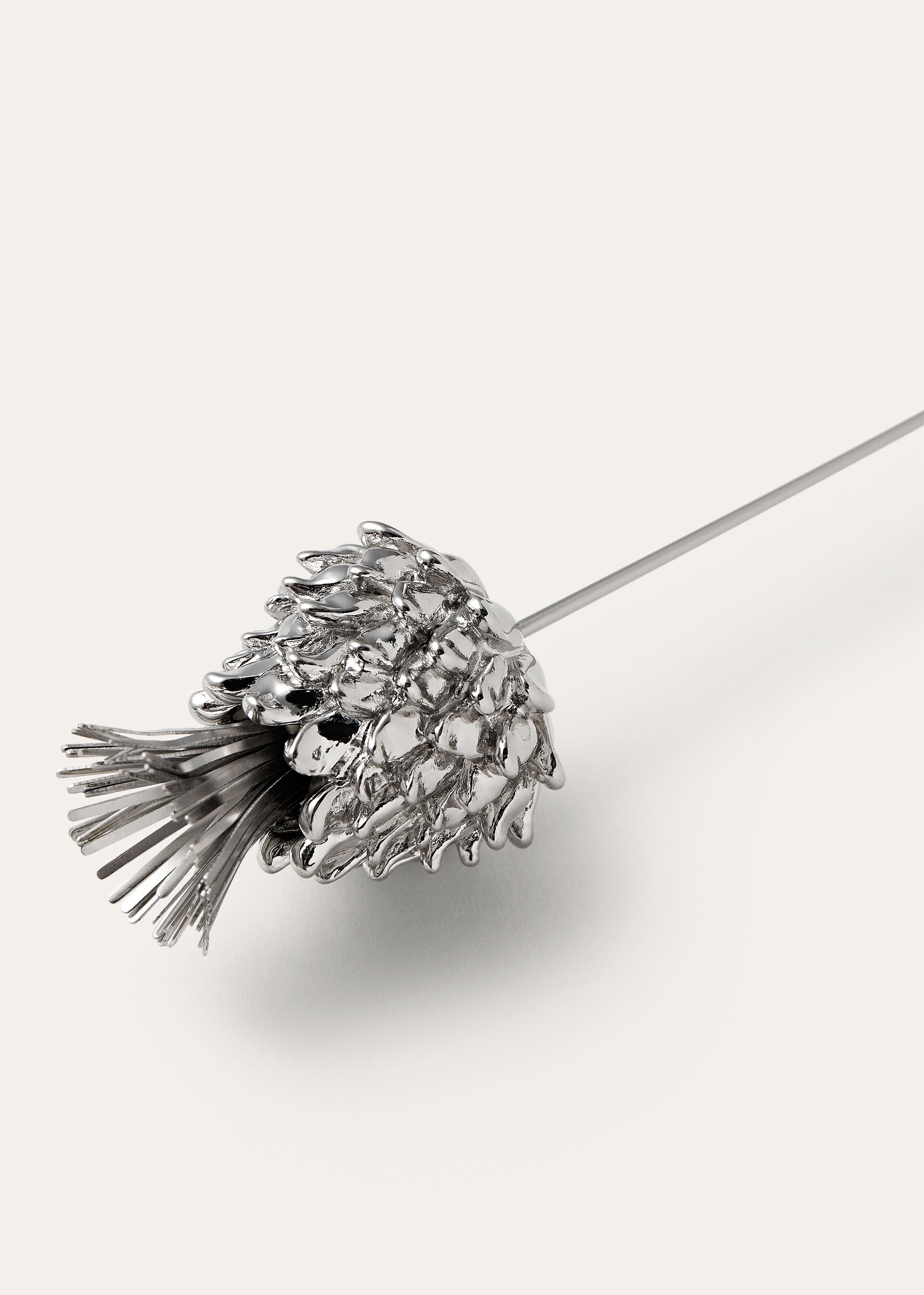 Maxi Cardo Pin - Antique Silver