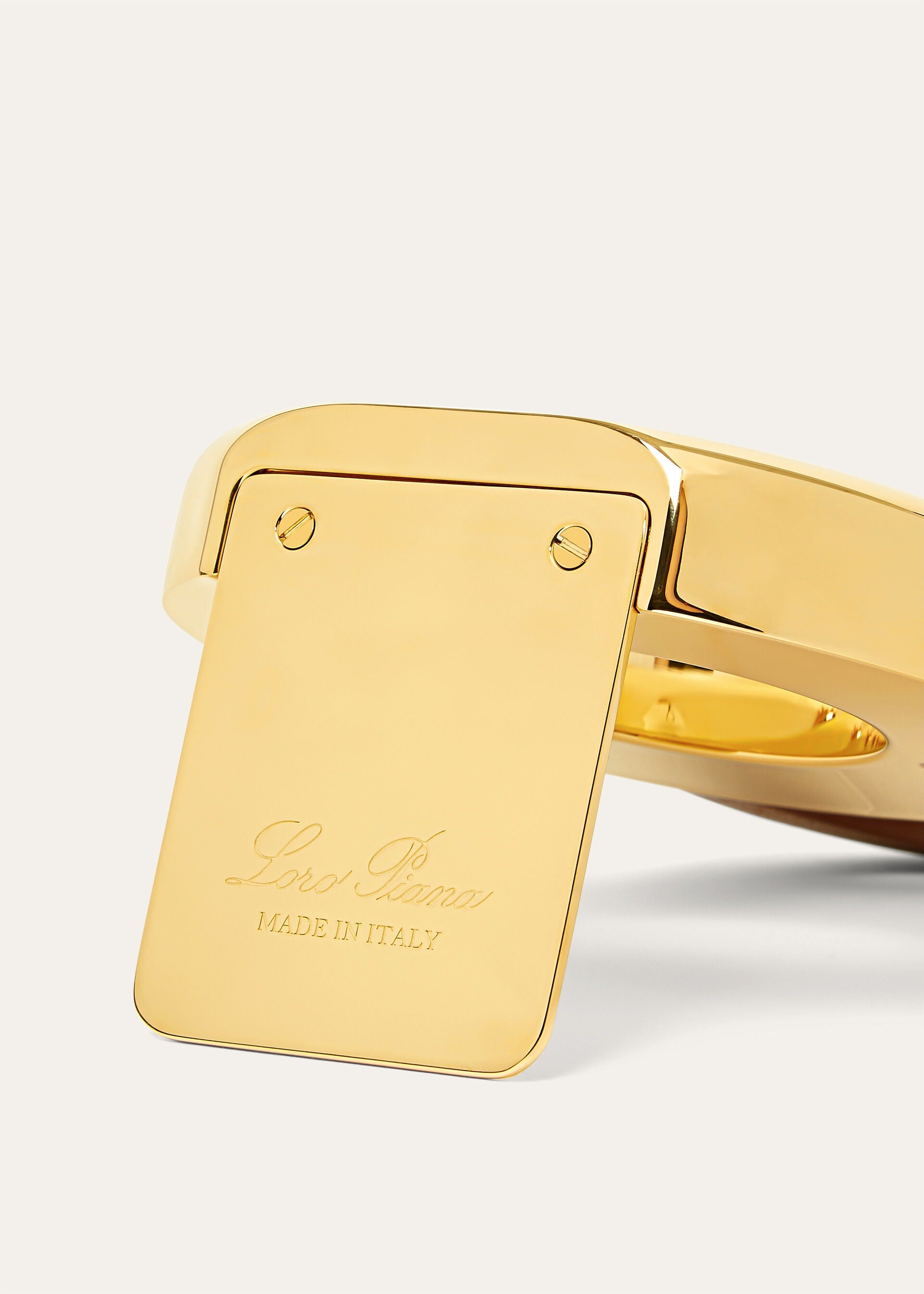 Ghiera Charm Bookends - Sun Gold/Deep Kummel