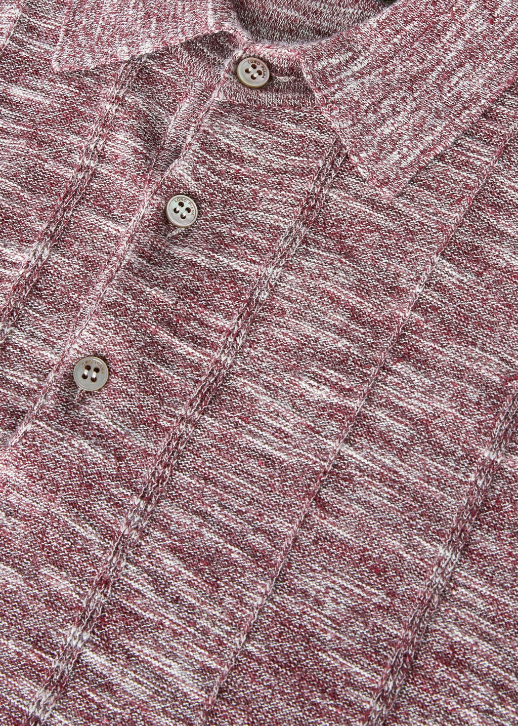 Tori Polo Shirt - Streaked Grenade