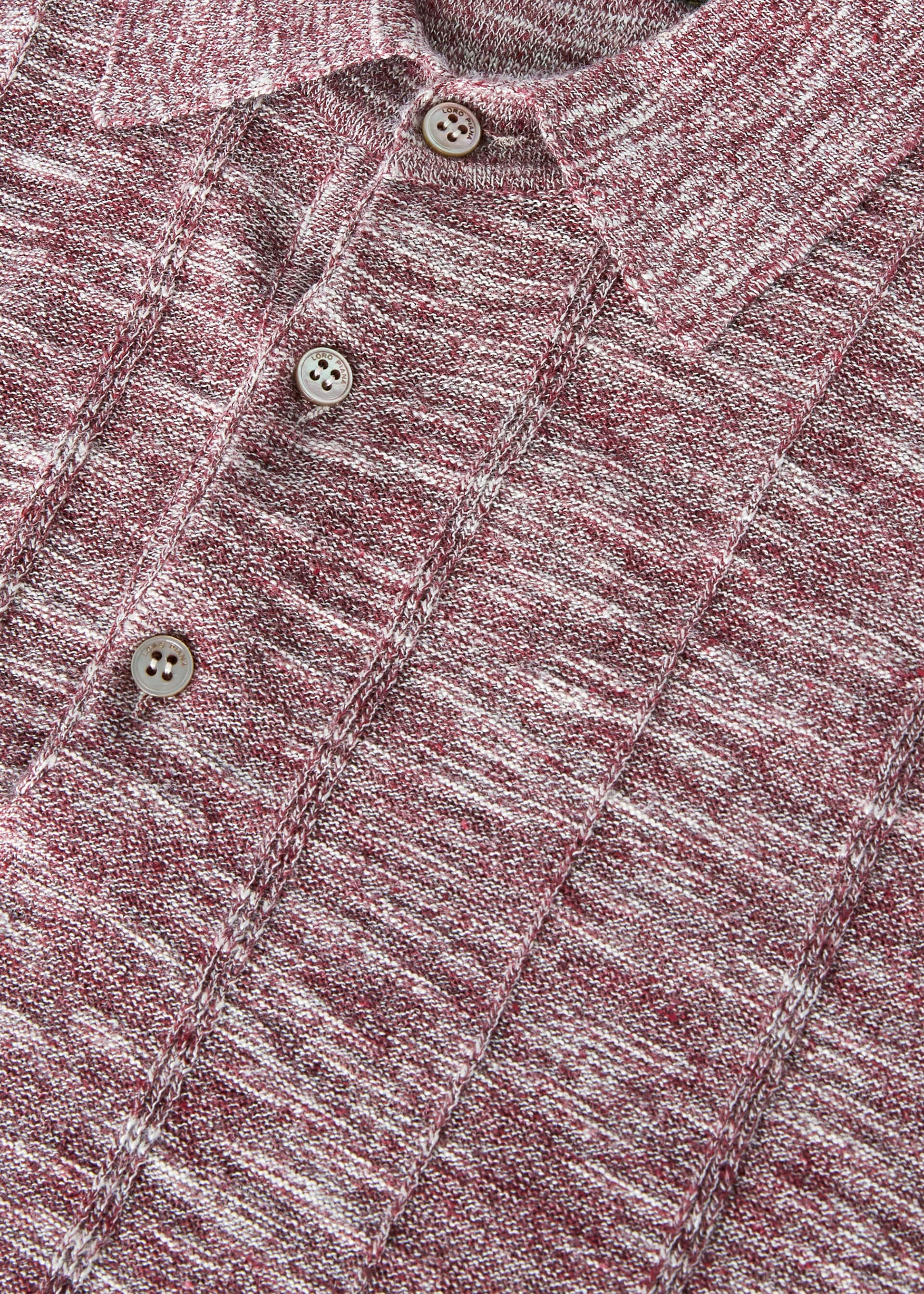 Tori Polo Shirt - Streaked Grenade
