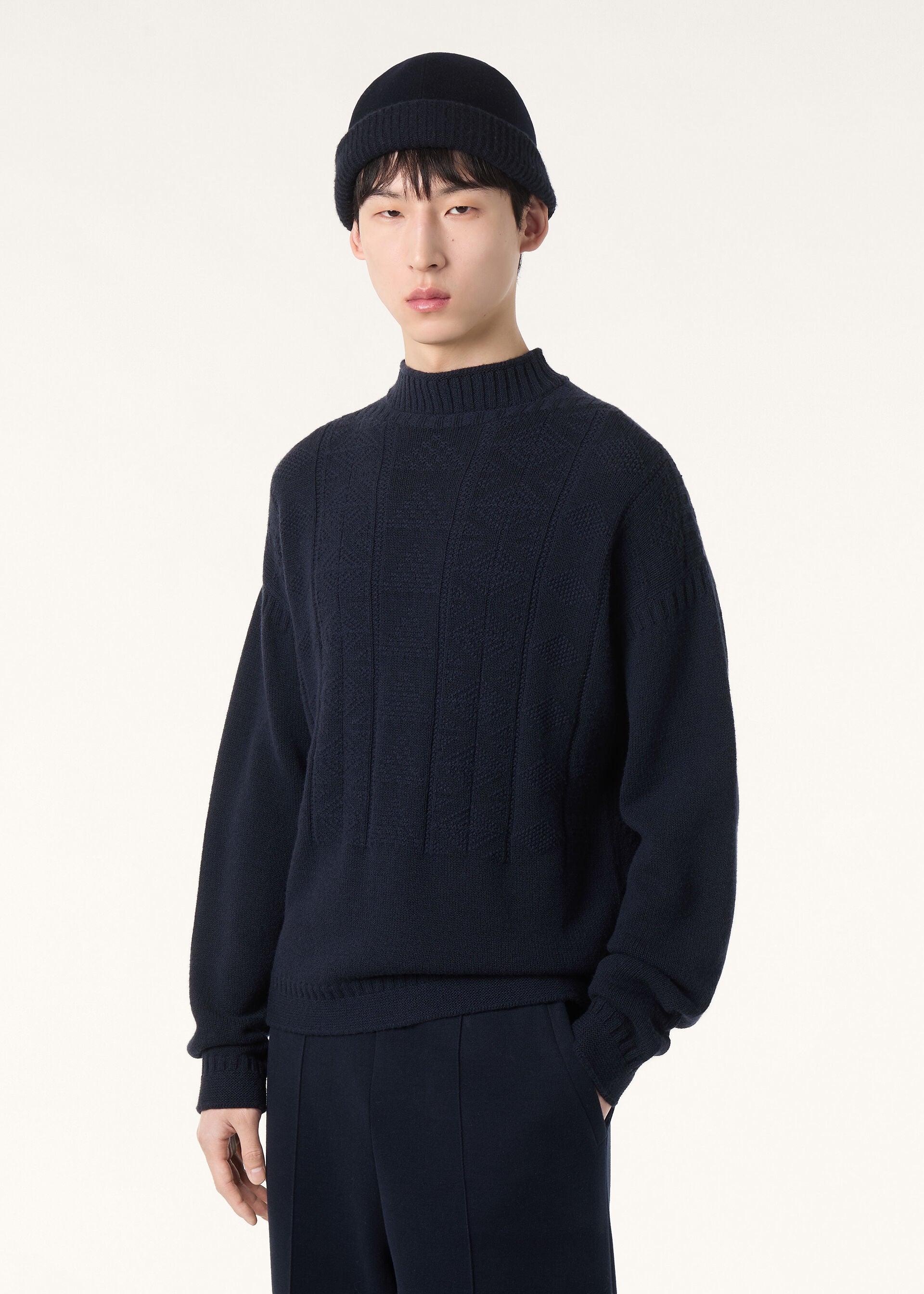 Tyne Sweater - Navy Blue
