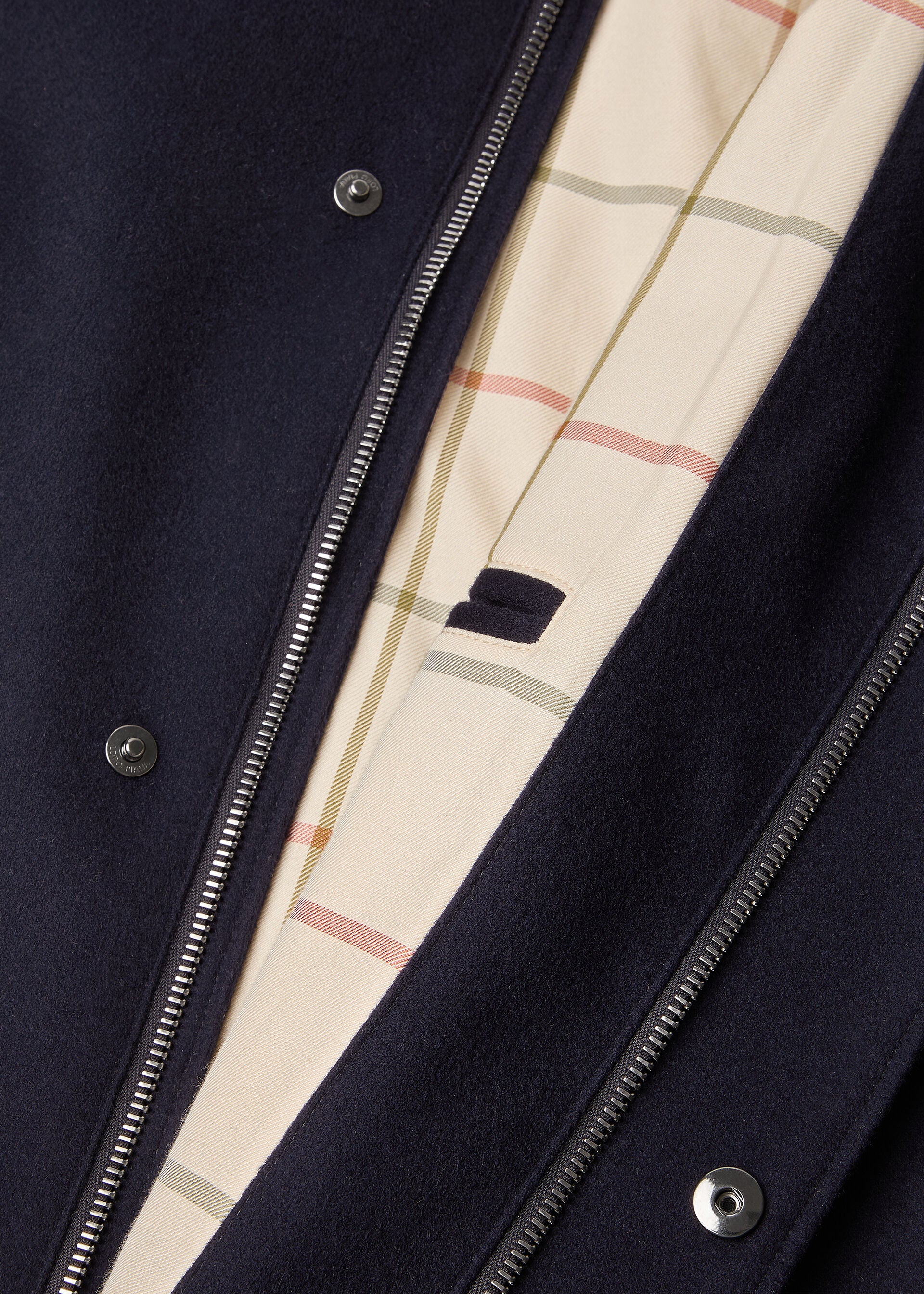 Winter Voyager Caban Jacket - Light Midnight Blue