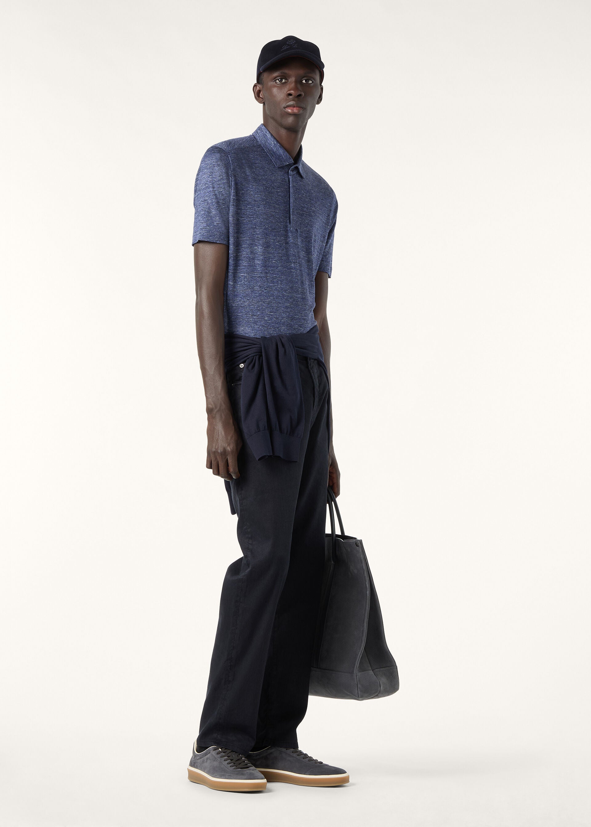 Polo Shirt - Wild Blue Melange