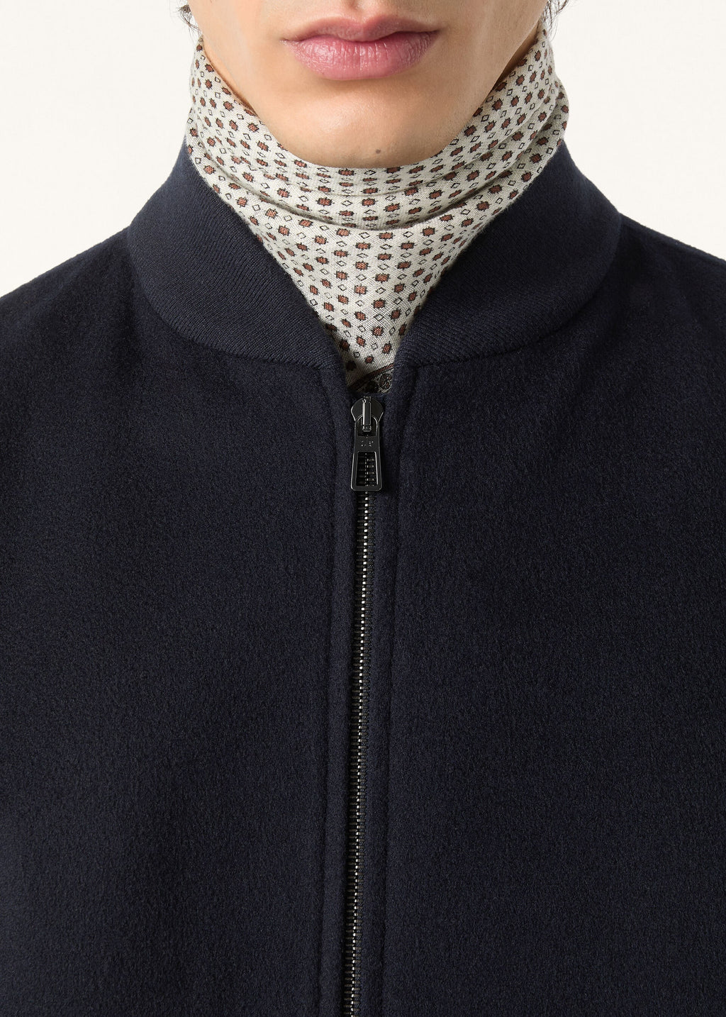 Ivy Bomber Jacket - Navy Blue