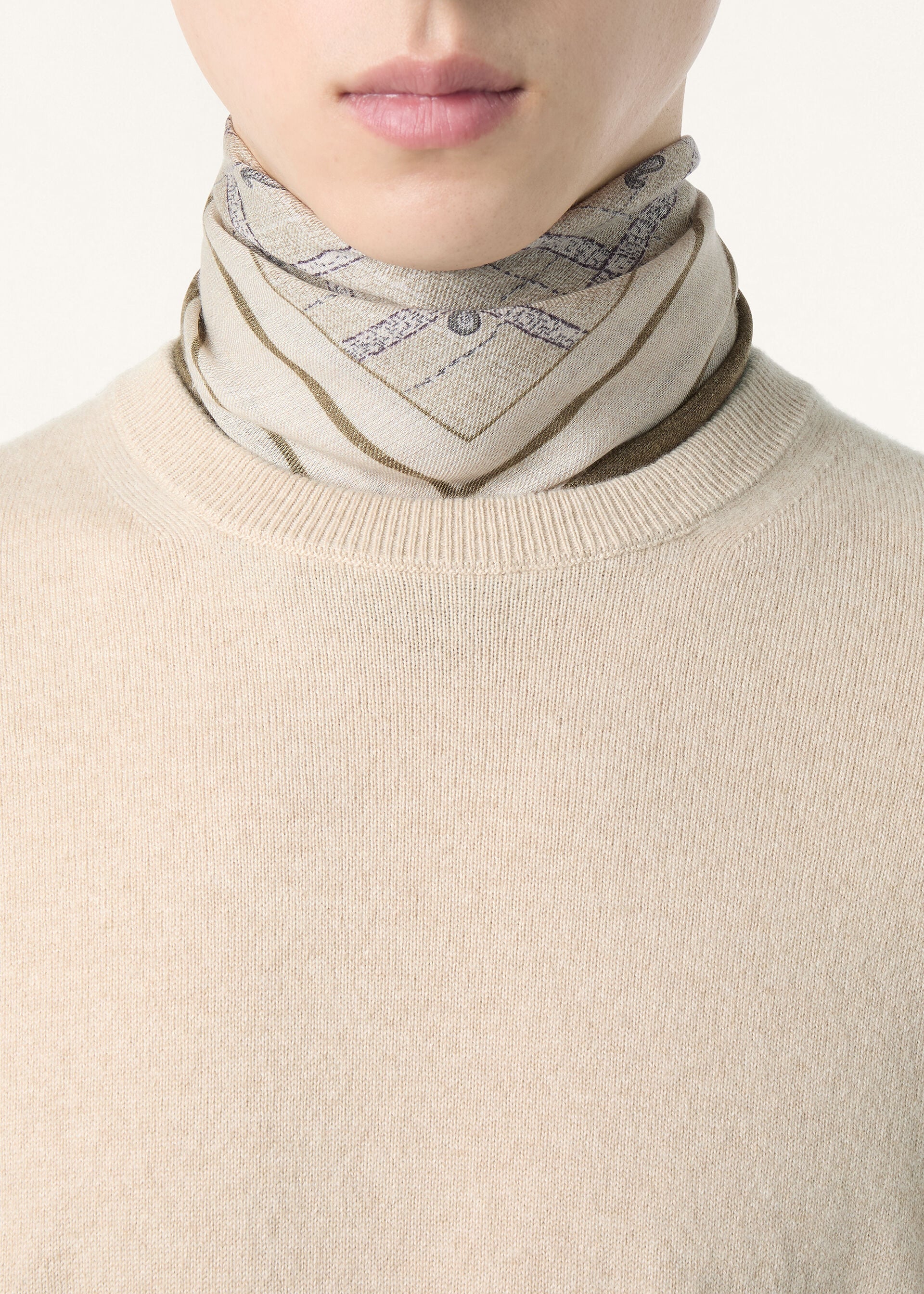 Classic Crewneck - Natural Melange