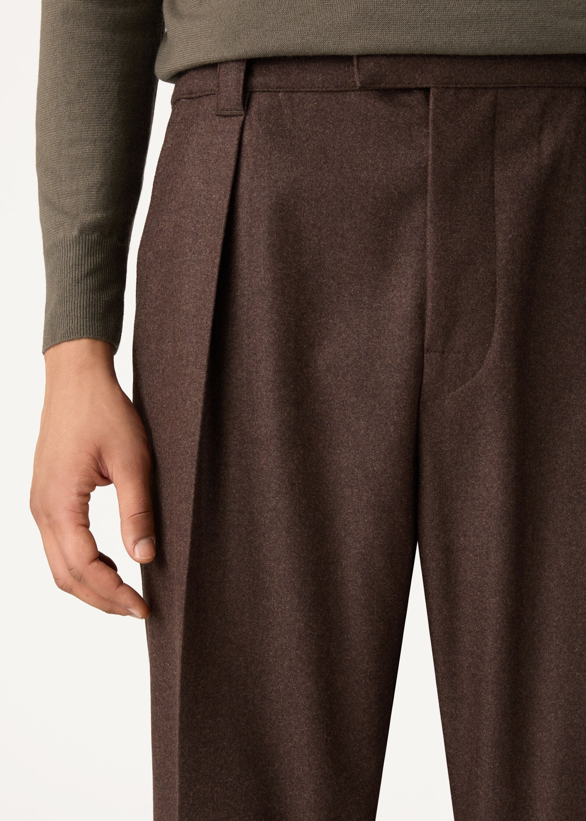 Reinga Pants - Cocoa Truffle Melange