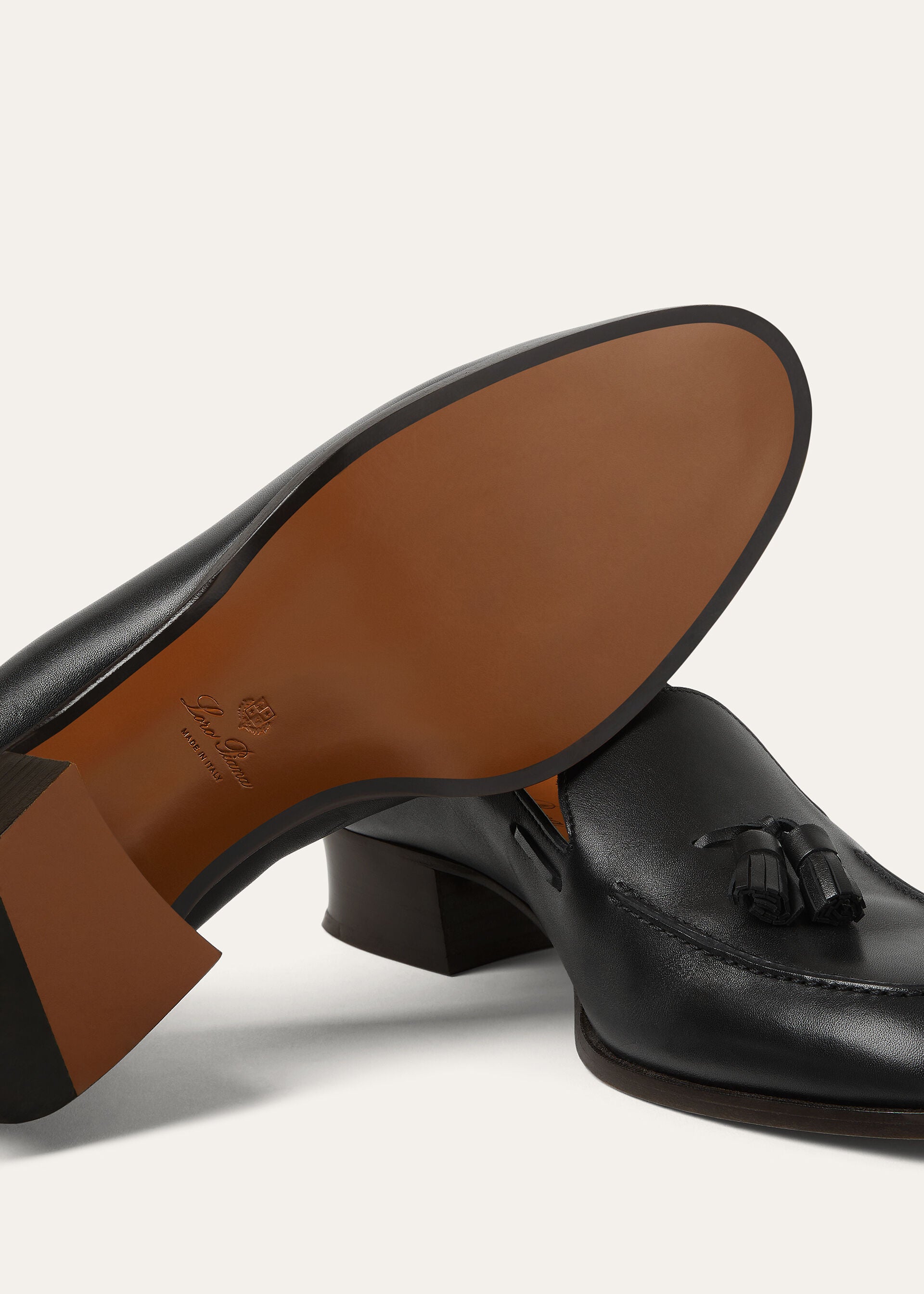 Serge Tassel Loafer - Black