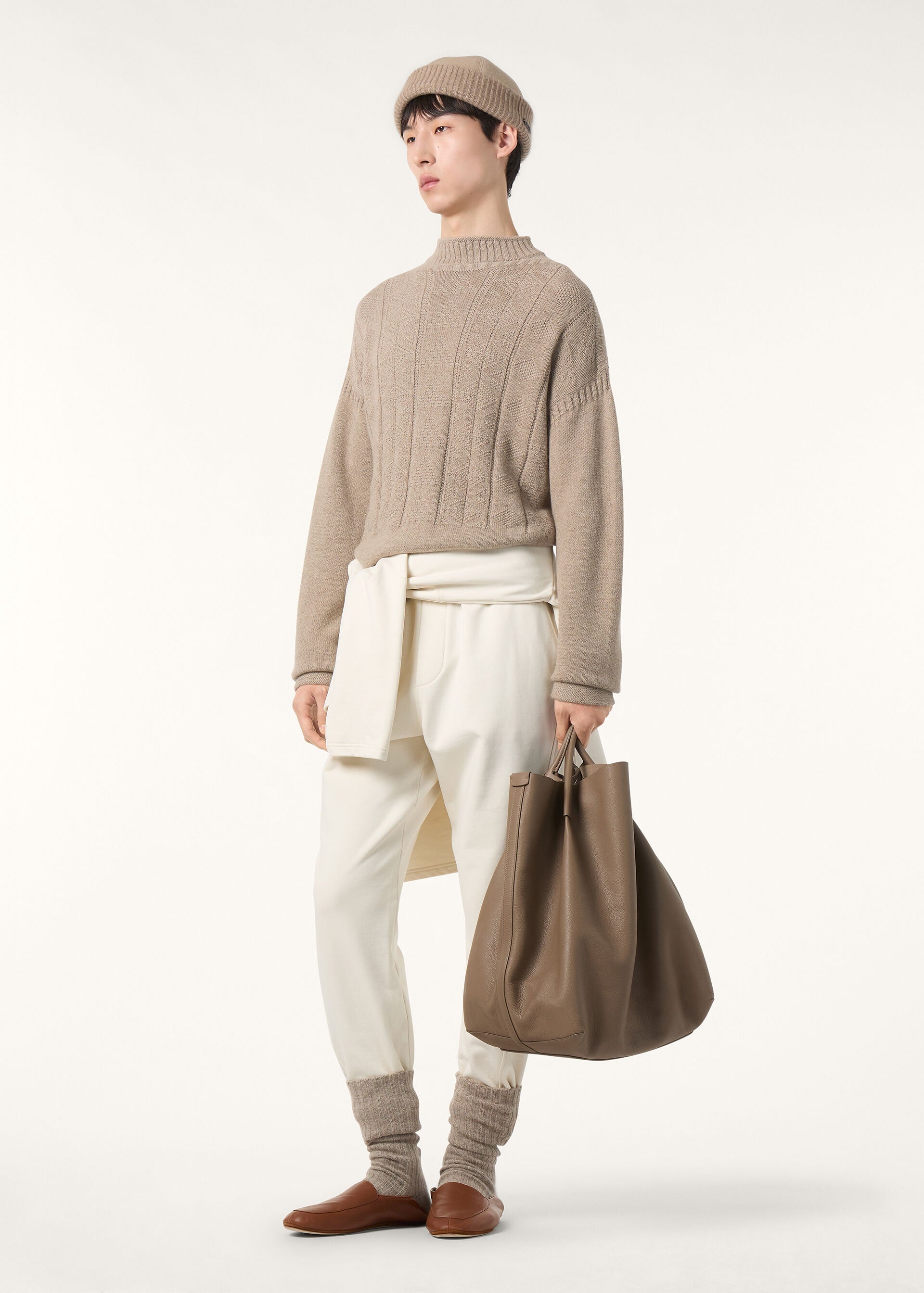 Tyne Sweater - Volcanic Soil