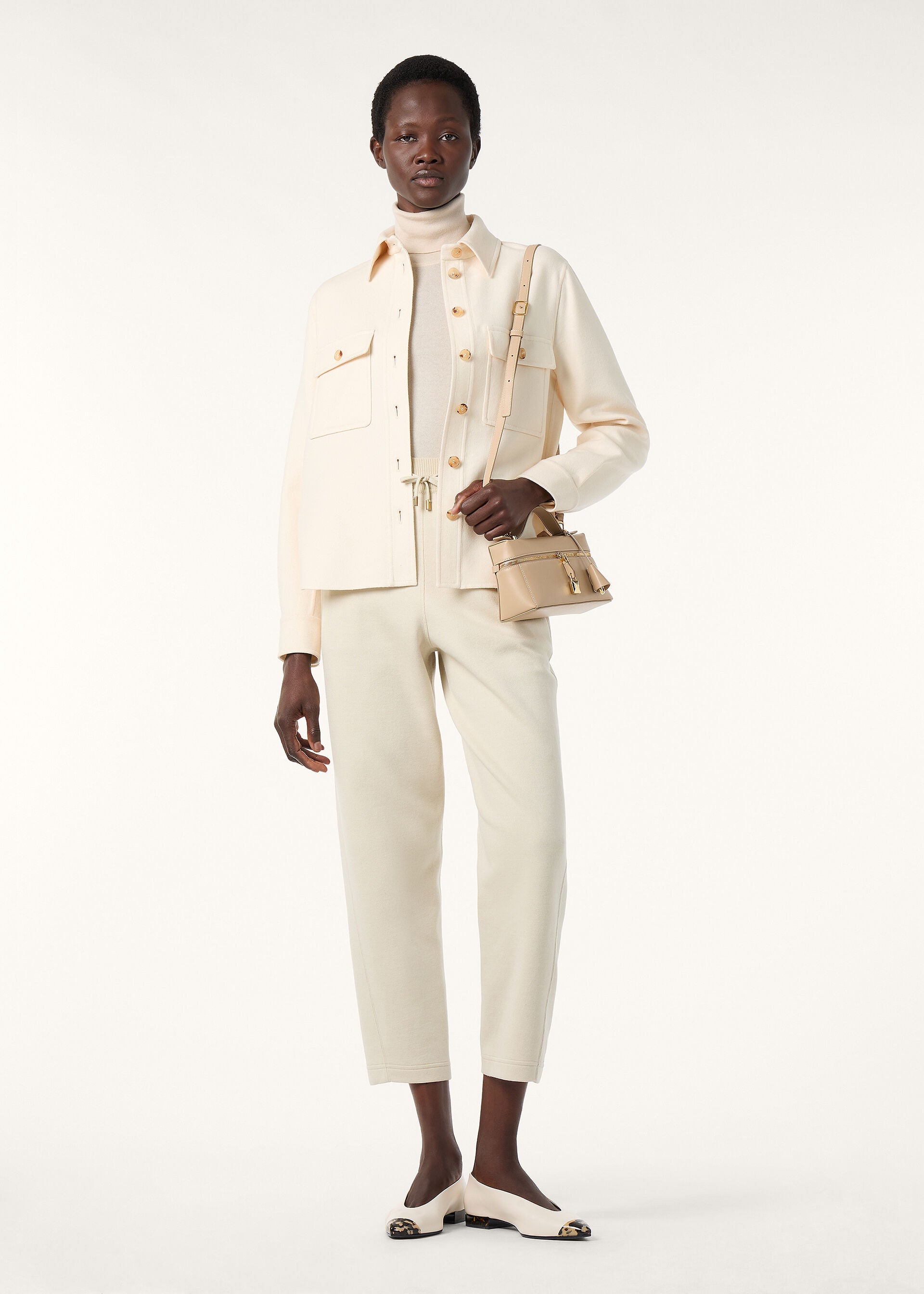 Yannis Overshirt - Nut Milk