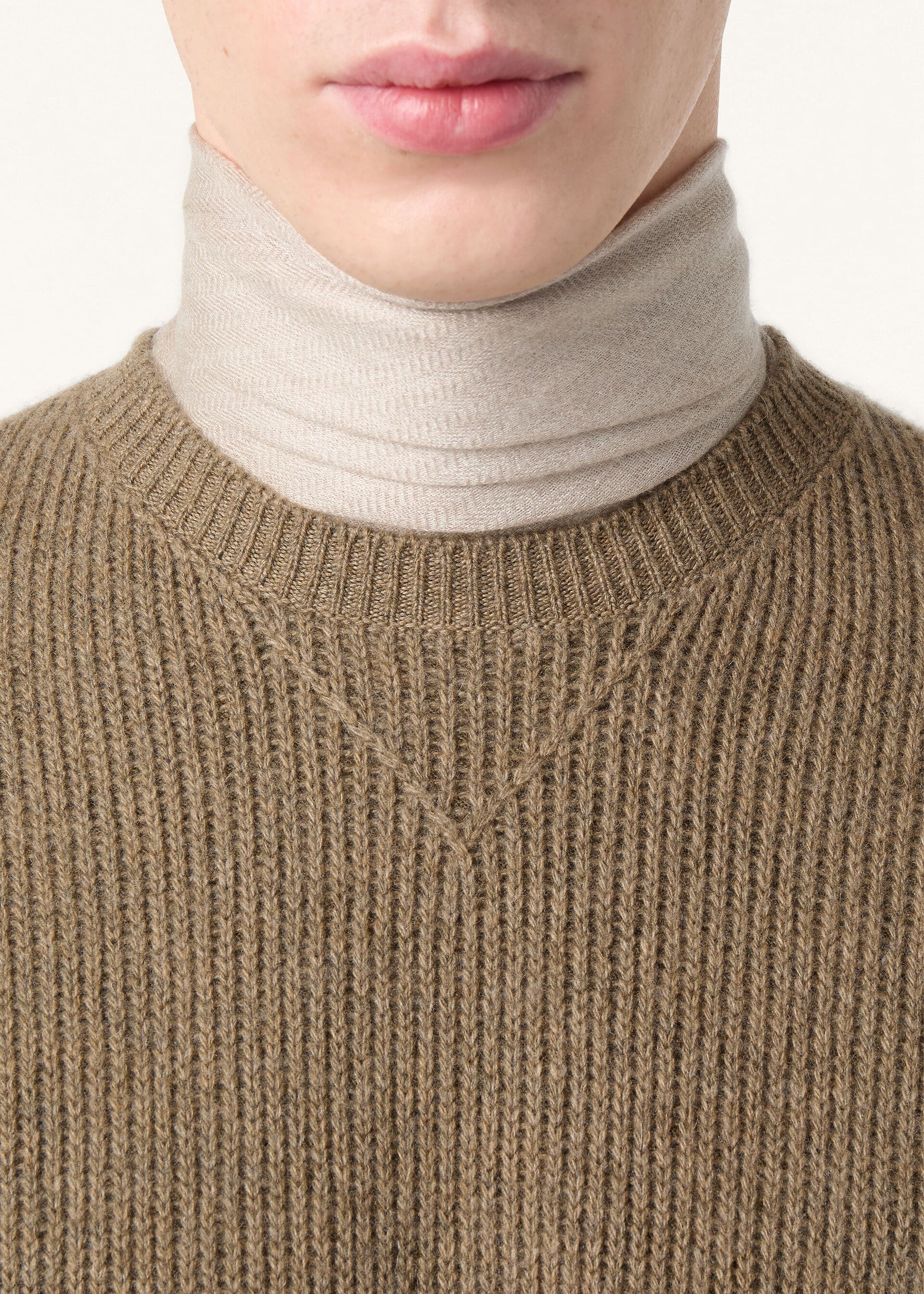 Mersey Crewneck - Tree-Lined Field